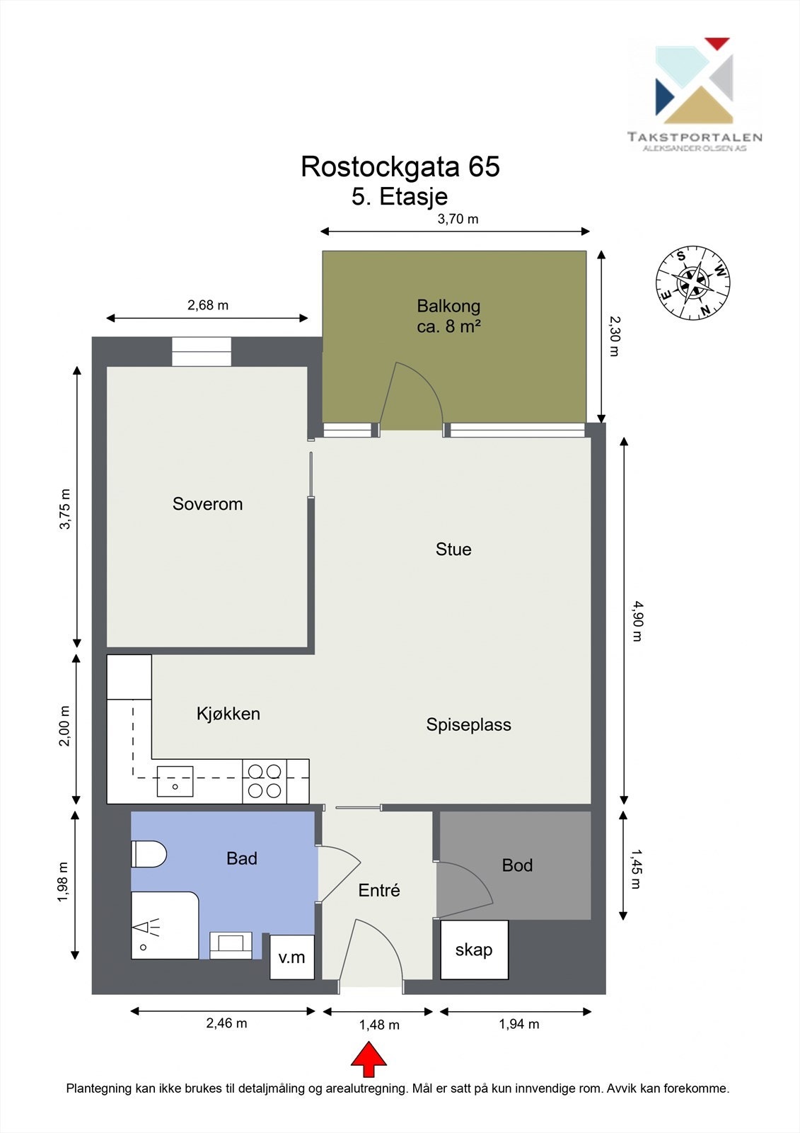 Plantegning. Galleribilde