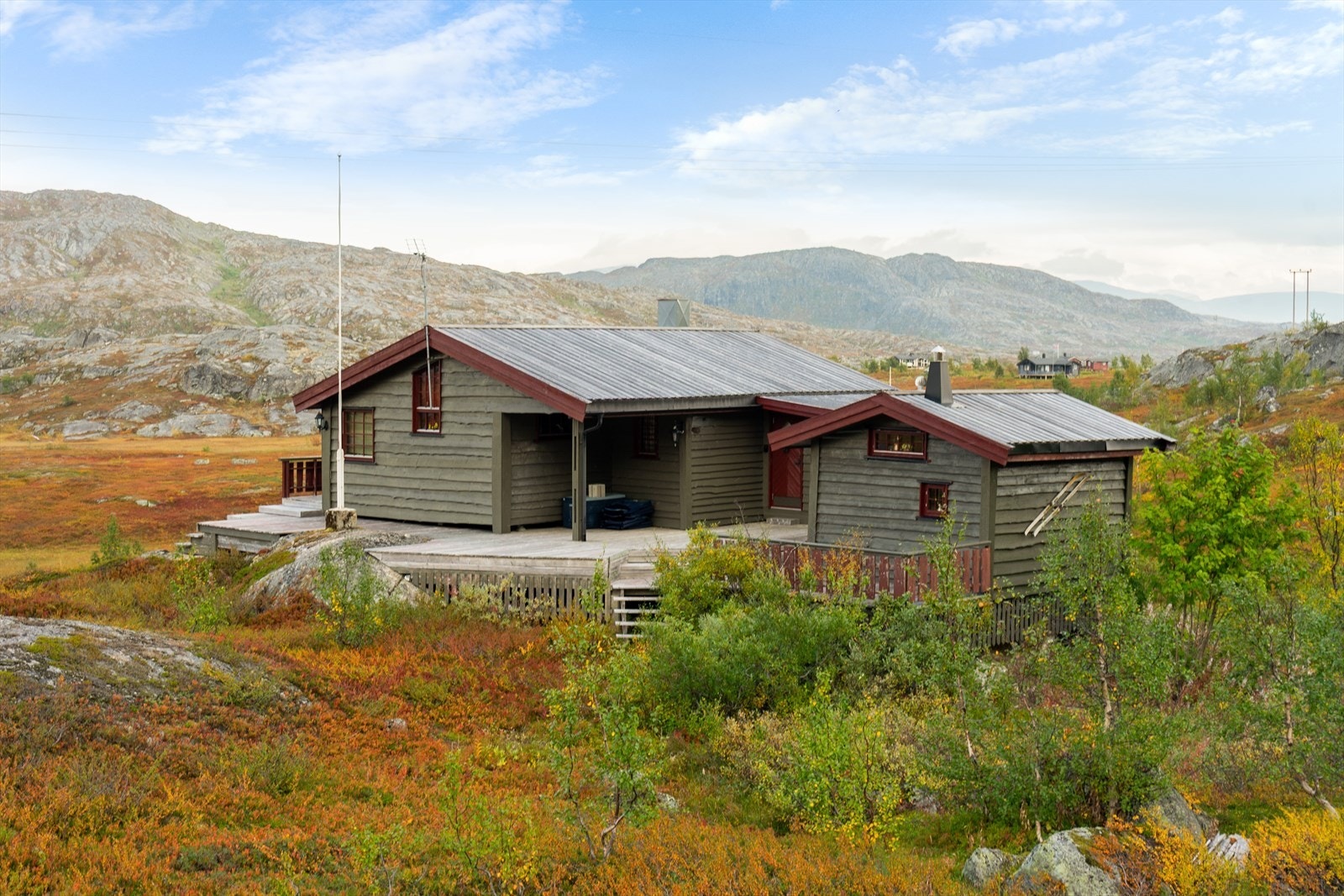 Bjørnfjell er et attraktivt hytteområde kun ca. 30 minutters kjøring fra Narvik sentrum og med kort vei til svenskegrensen Galleribilde