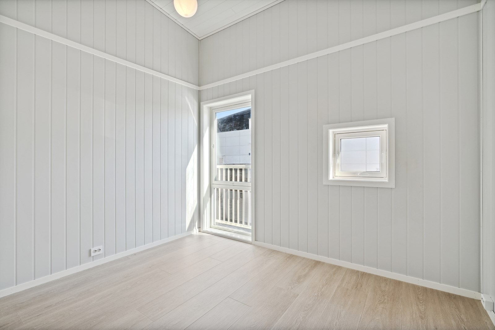 Leiligheten har to soverom - Her vises hovedsoverom. Galleribilde