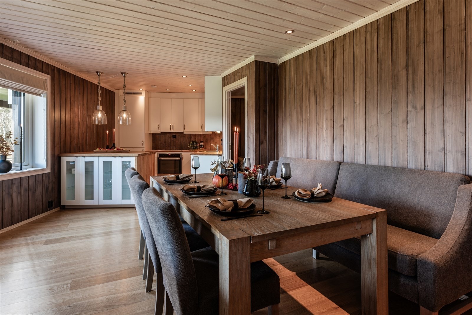 - Her kan hele familien eller vennegjengen samles til hyggelige middager og spillkvelder - Galleribilde