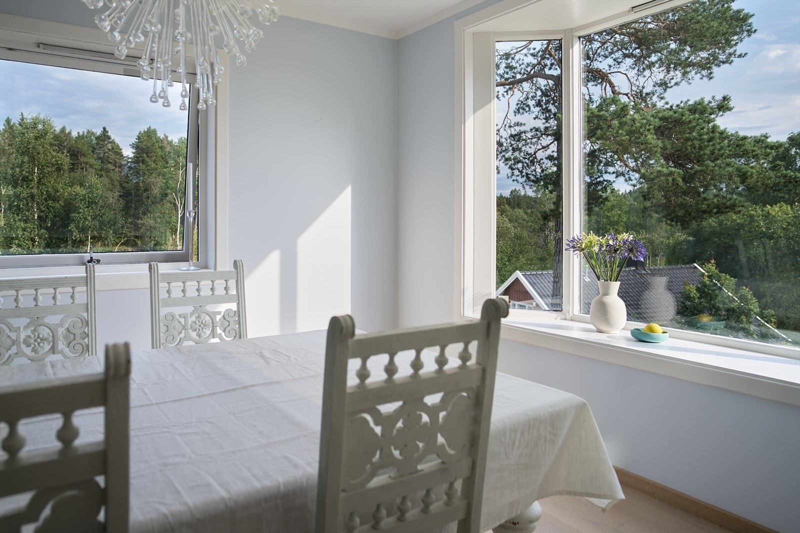 Her kan du nyte en flott og frodig utsikt. Galleribilde