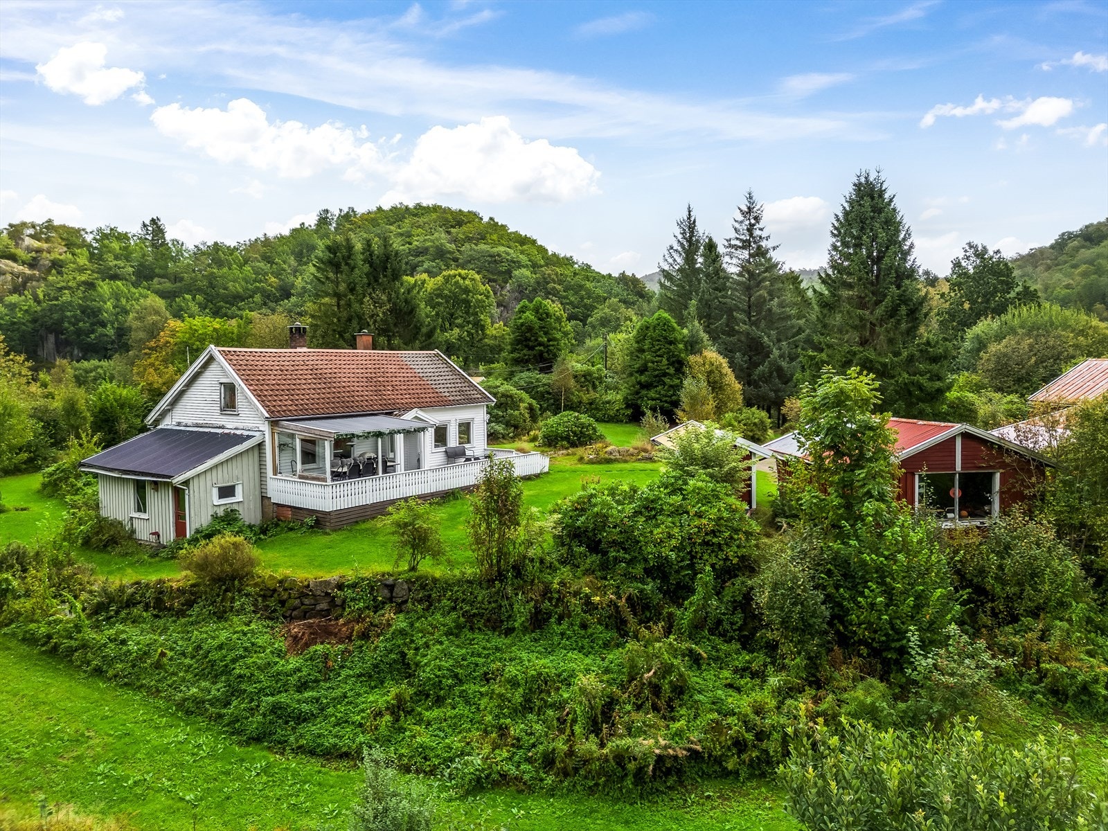 Dronefoto Galleribilde