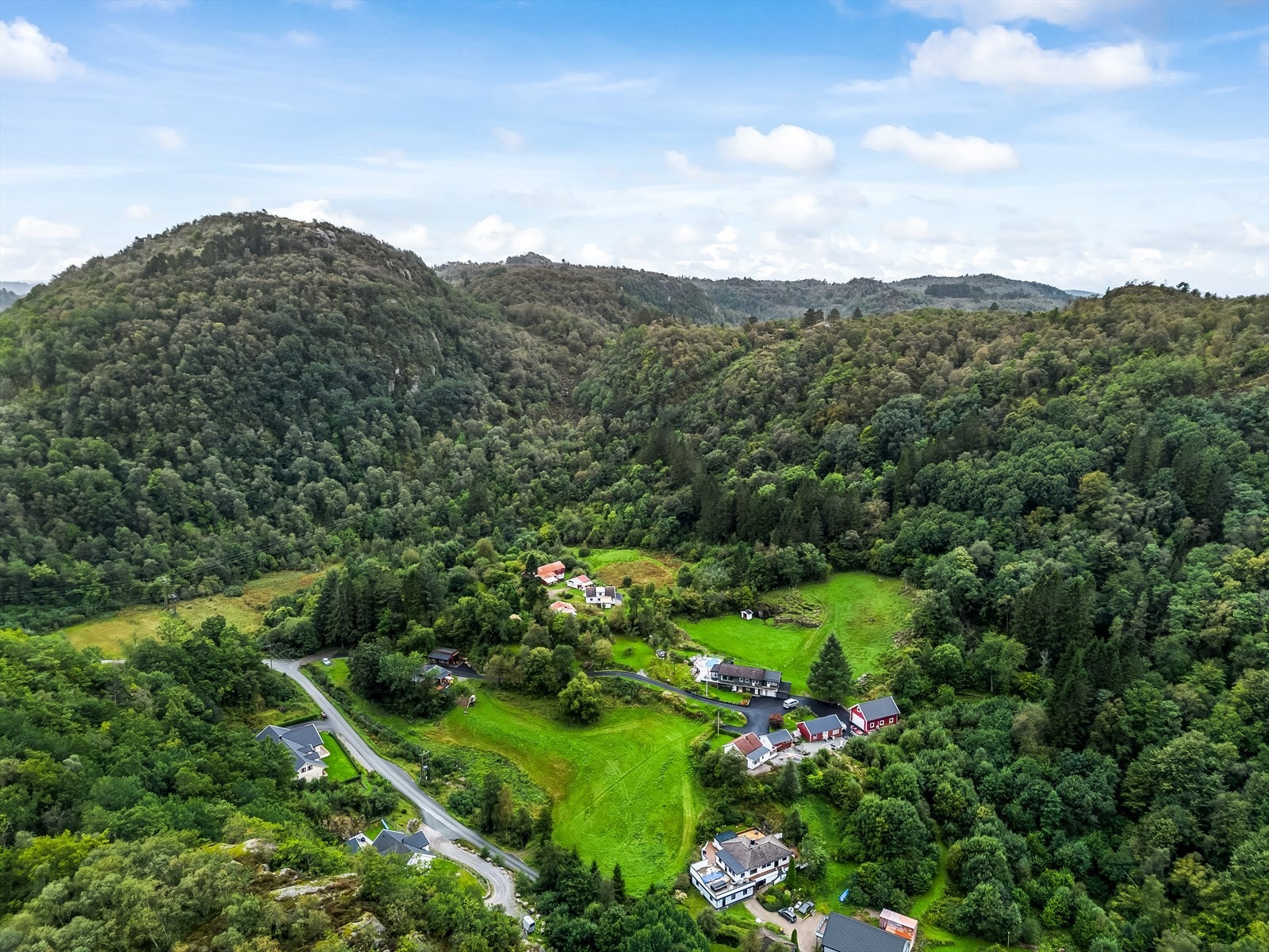 Dronefoto Galleribilde