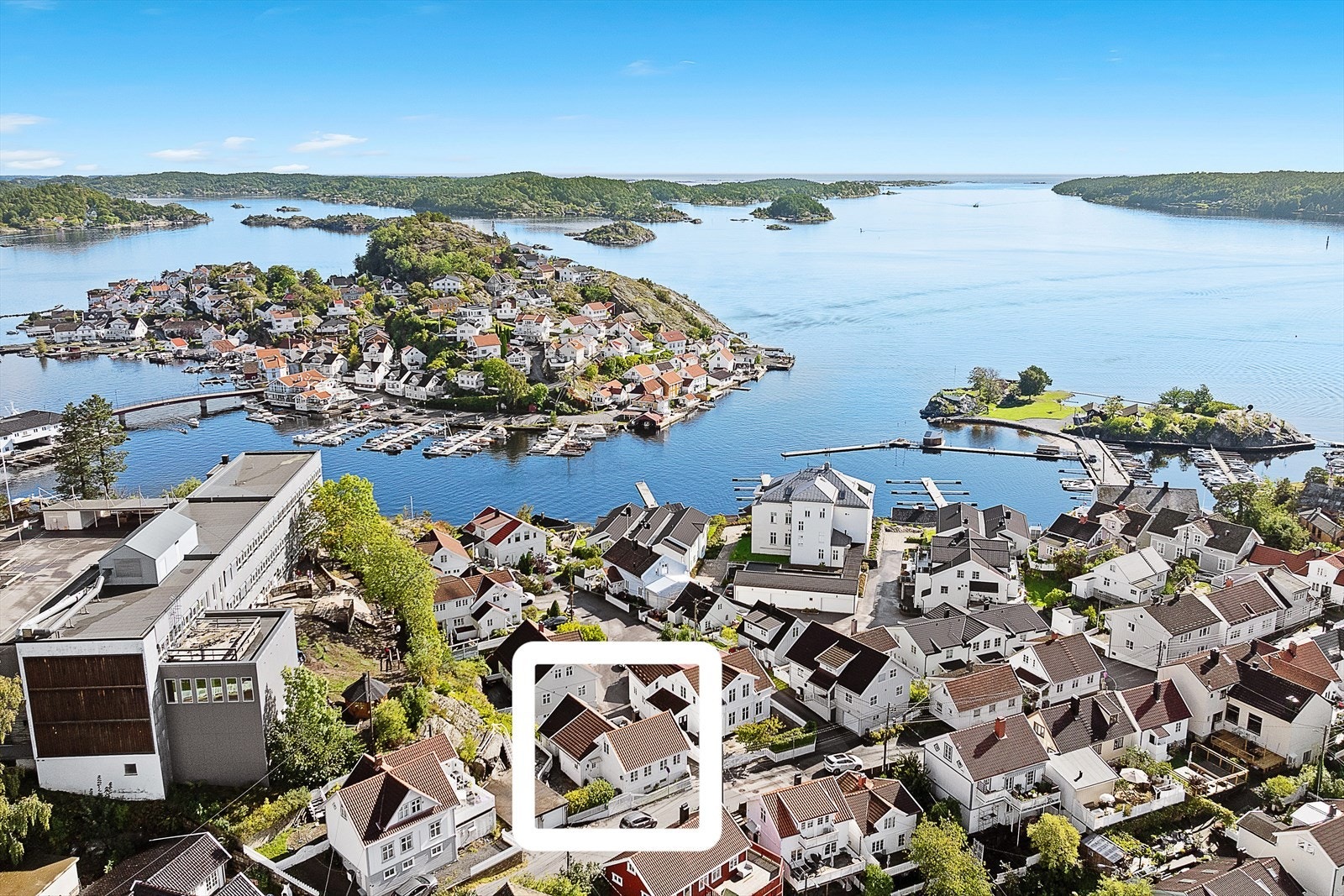 Dronefoto Galleribilde