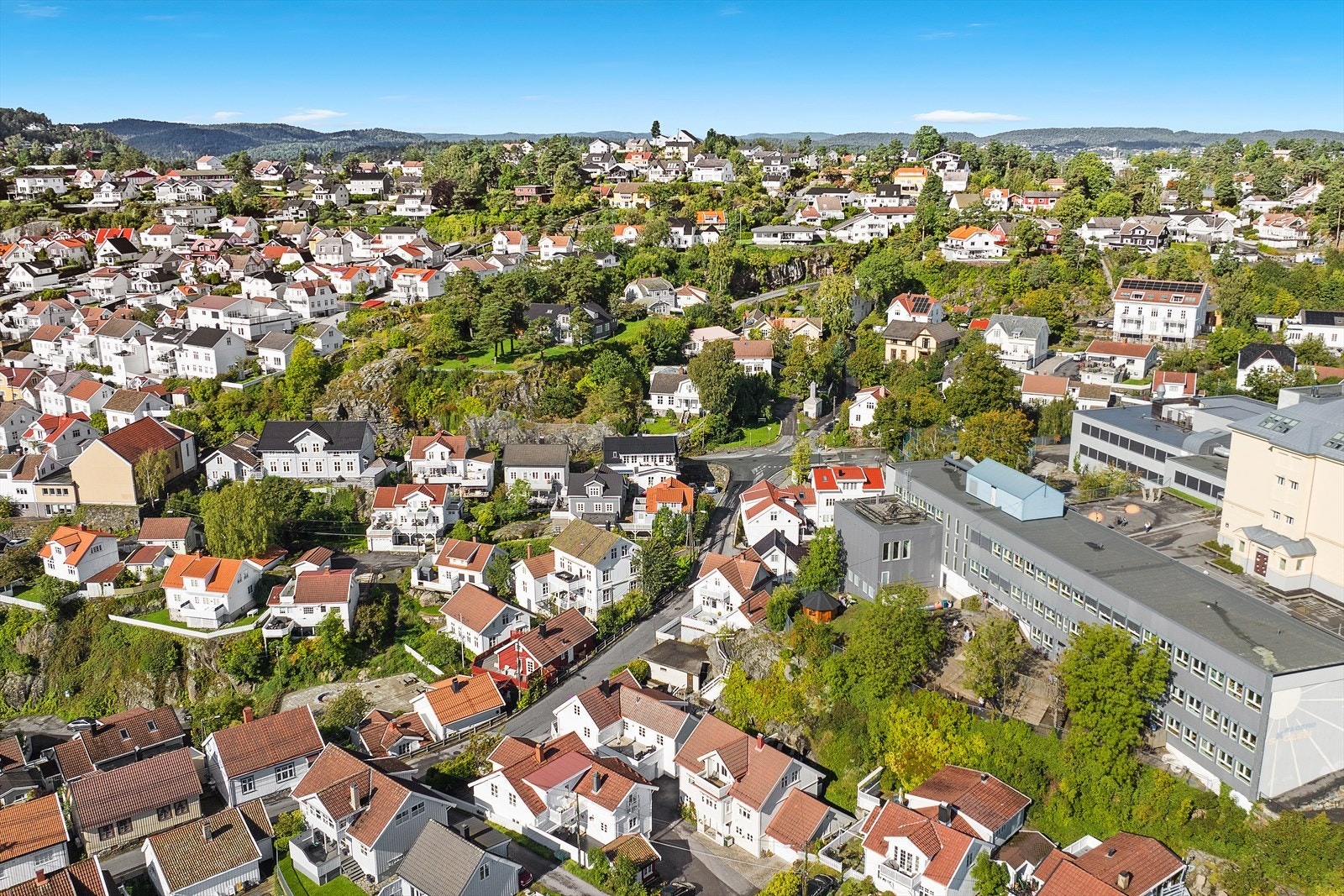 Dronefoto Galleribilde