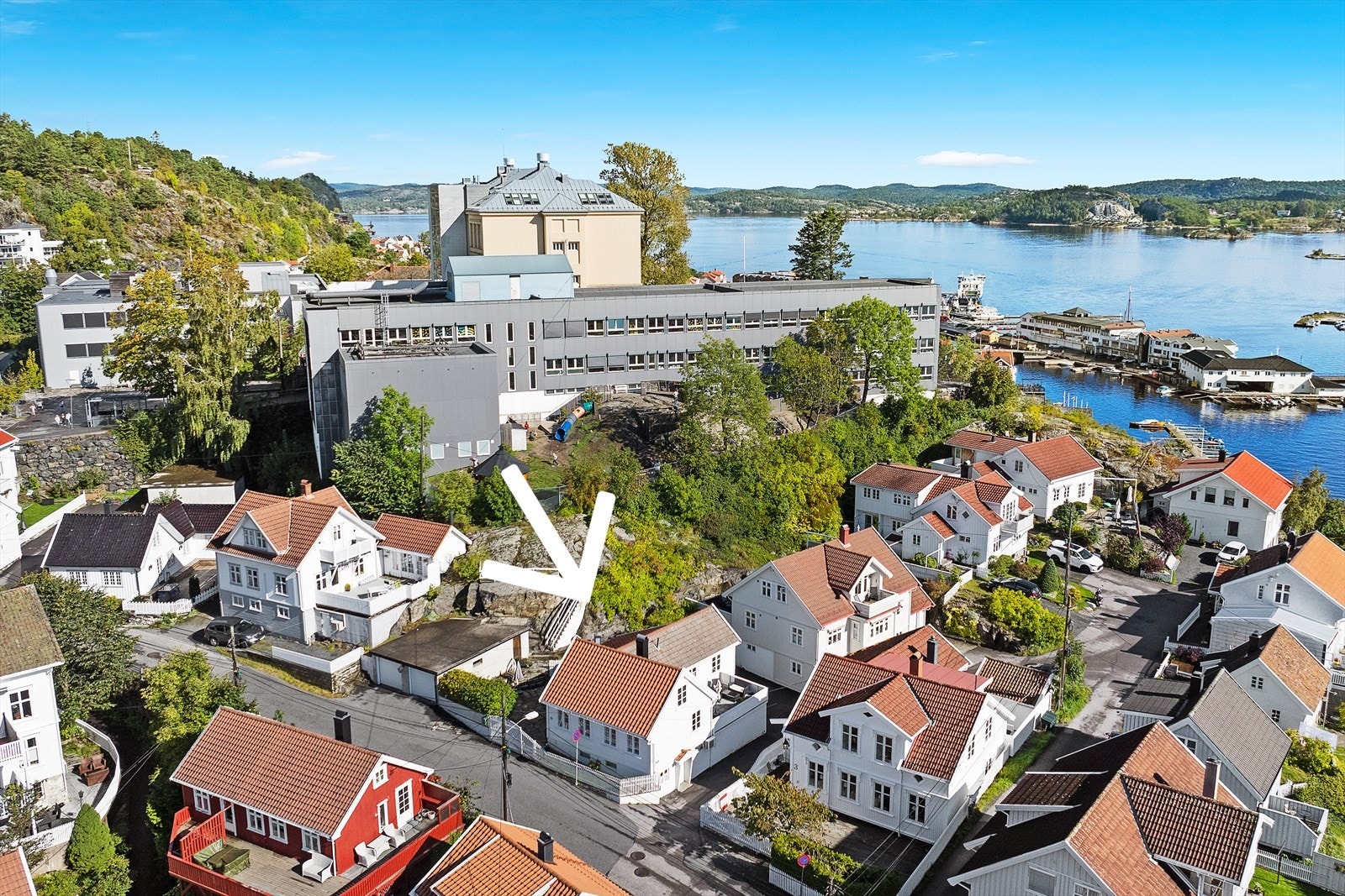 Dronefoto Galleribilde