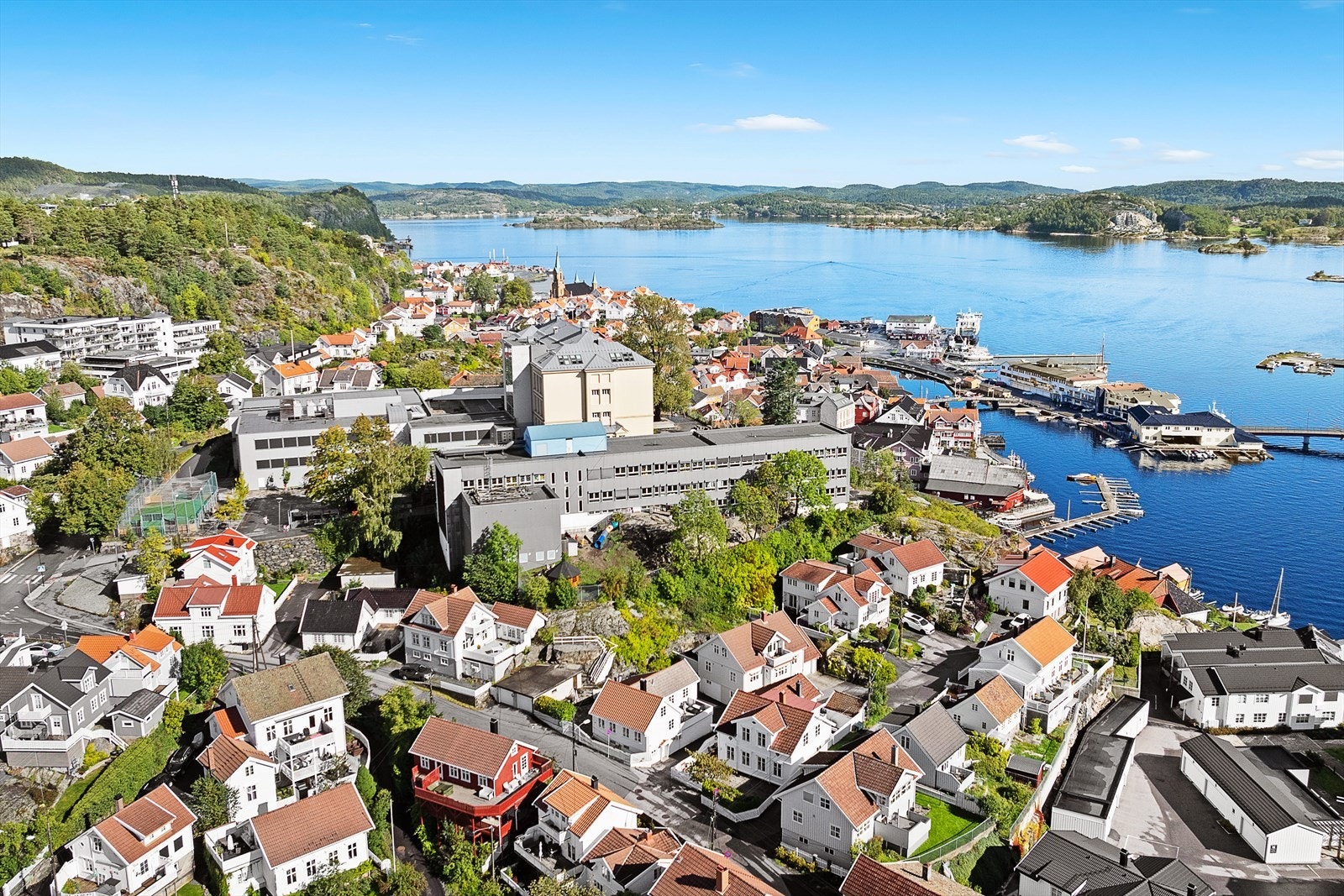 Dronefoto Galleribilde