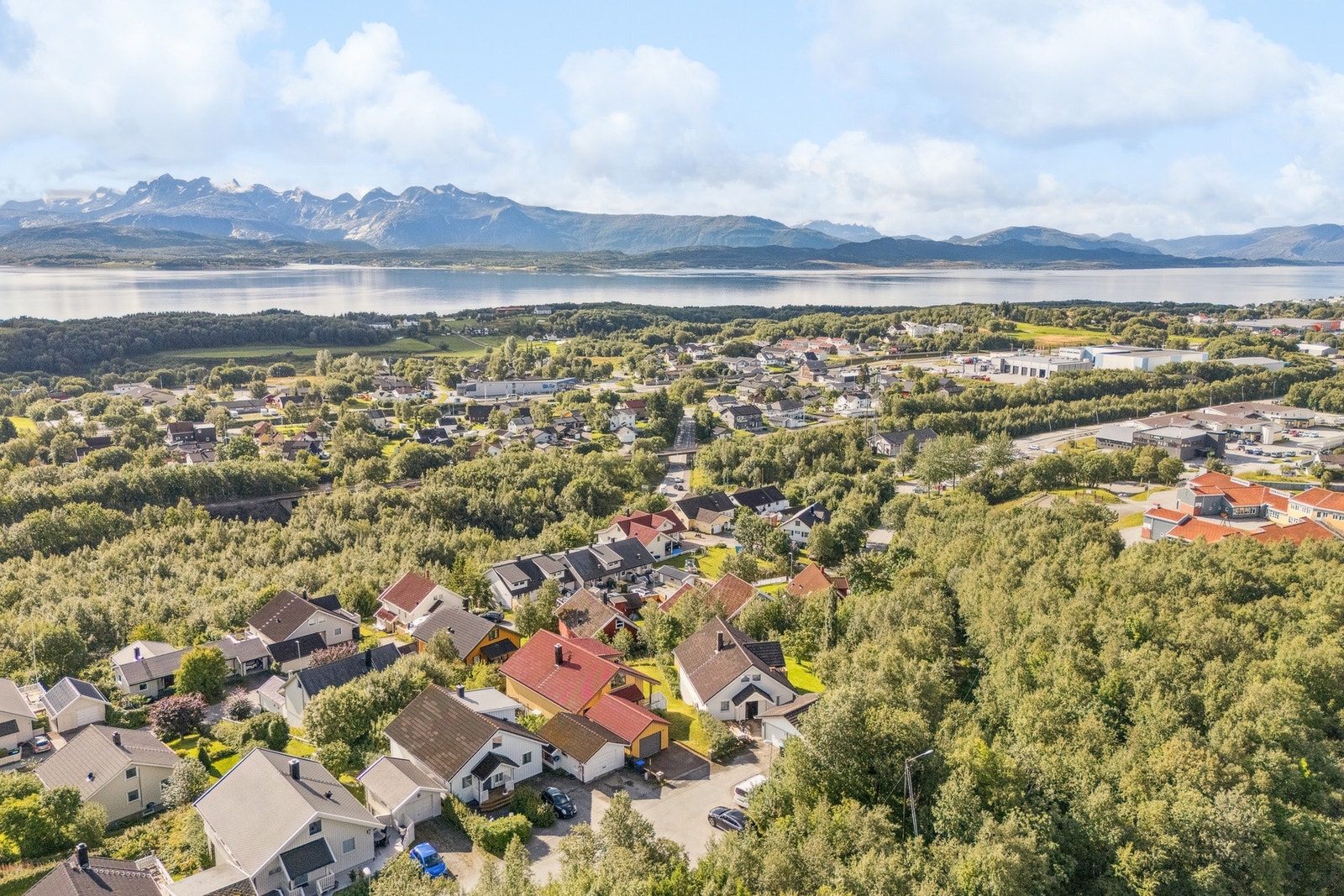 Her er det gangavstand til skoler, barnehager, dagligvare, treningssenter og holdeplass for offentlig transport. Galleribilde