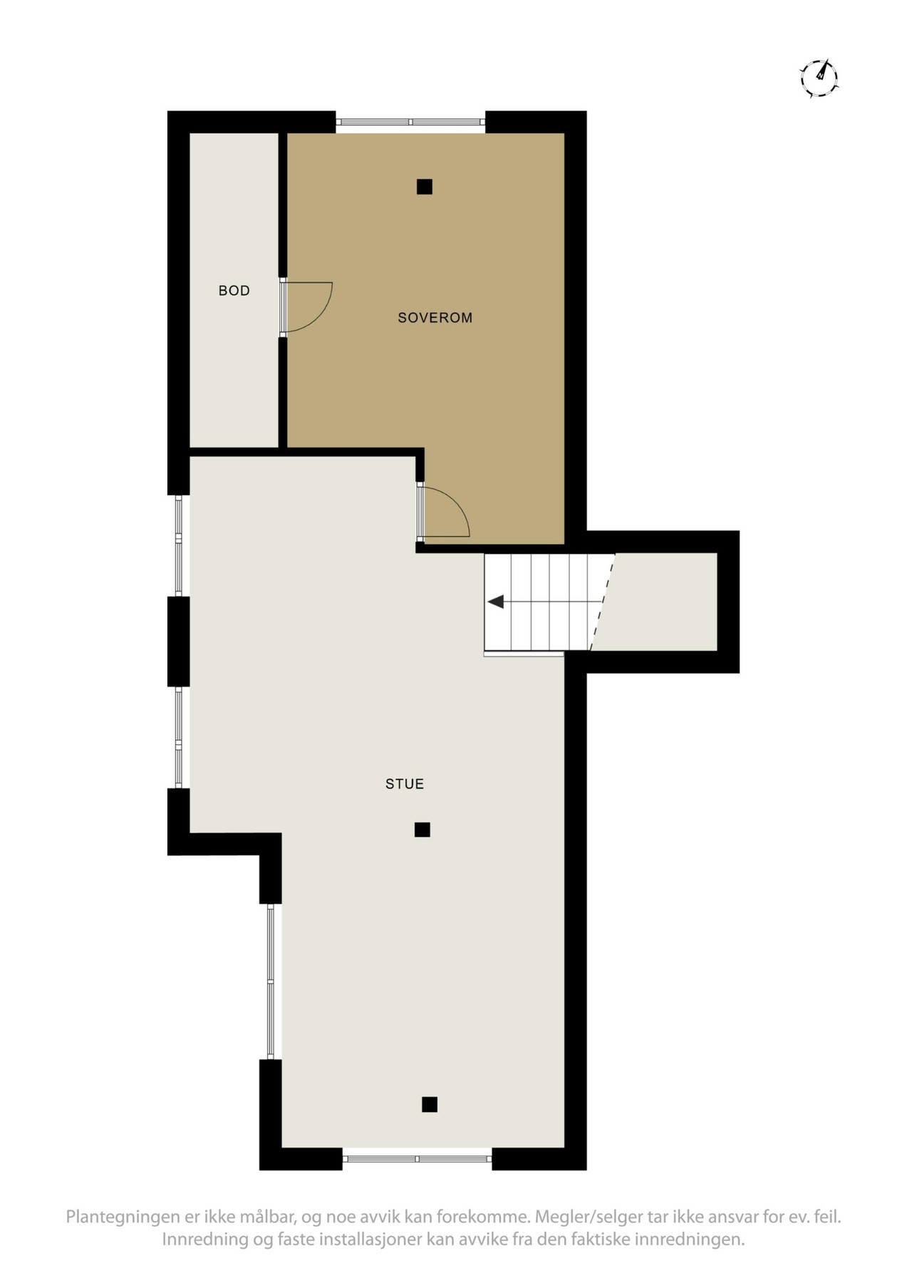 Plantegninger Loftsetg. Galleribilde