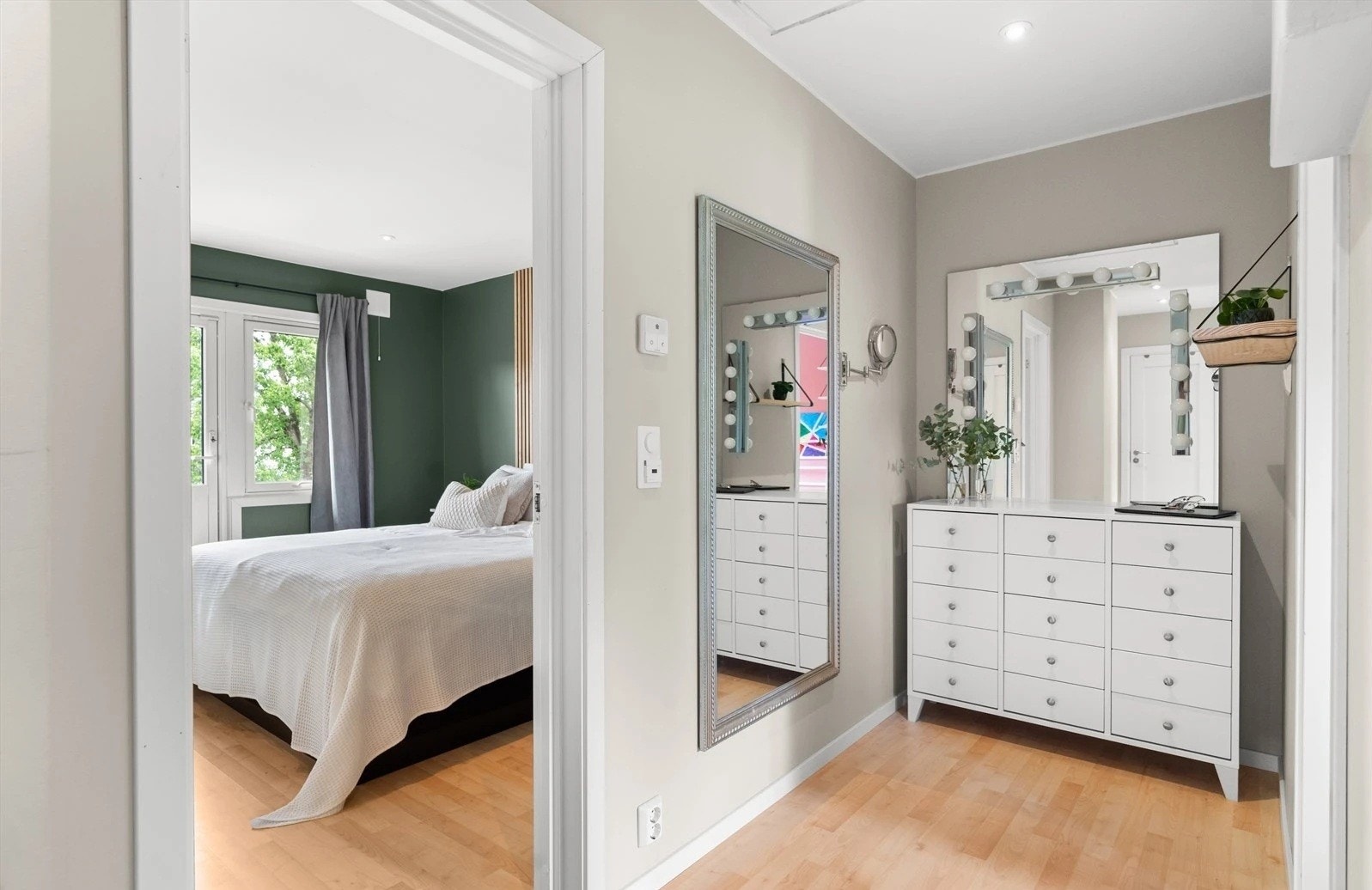 Soverom og gang Galleribilde