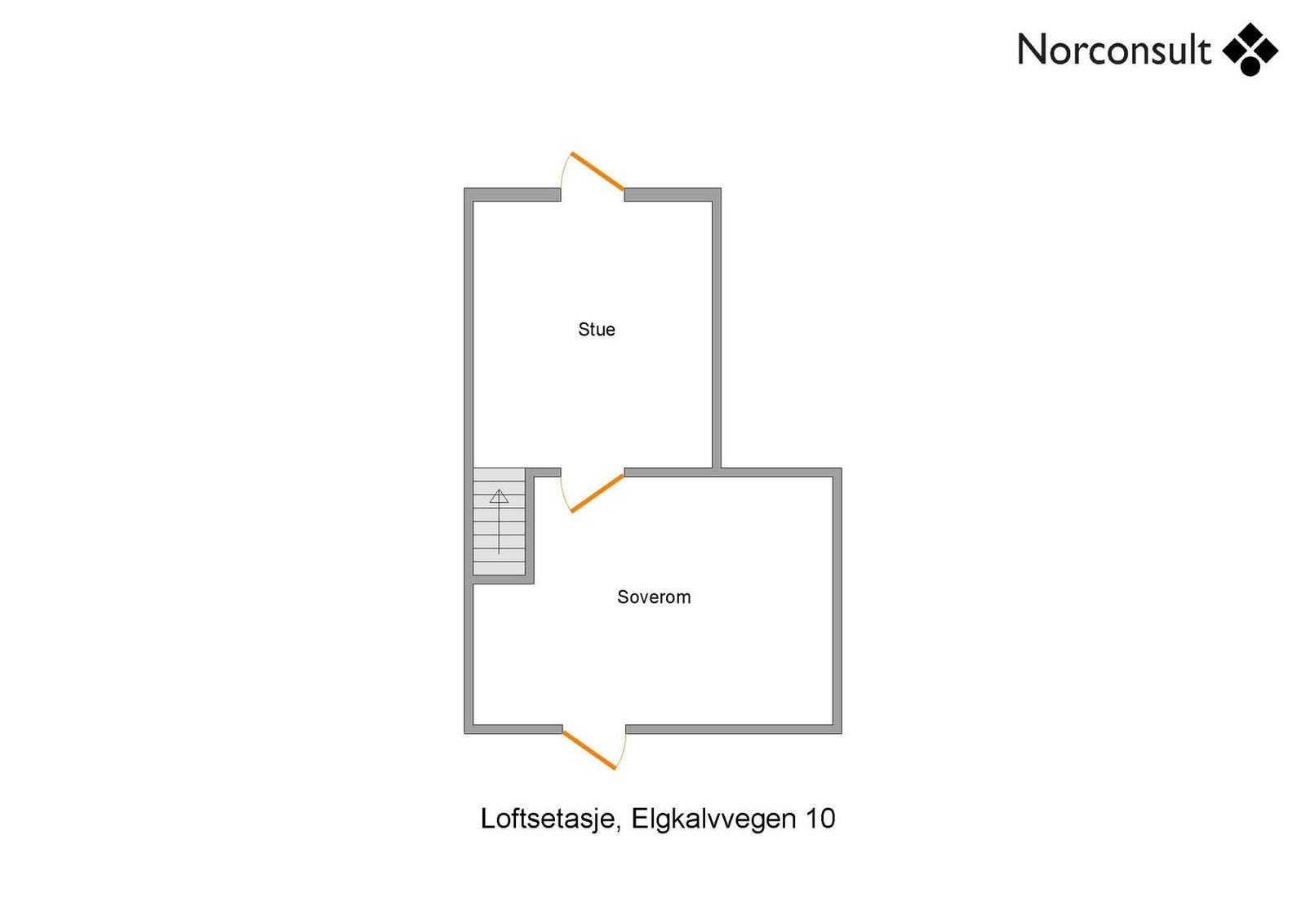 Planskisse - Loft Galleribilde