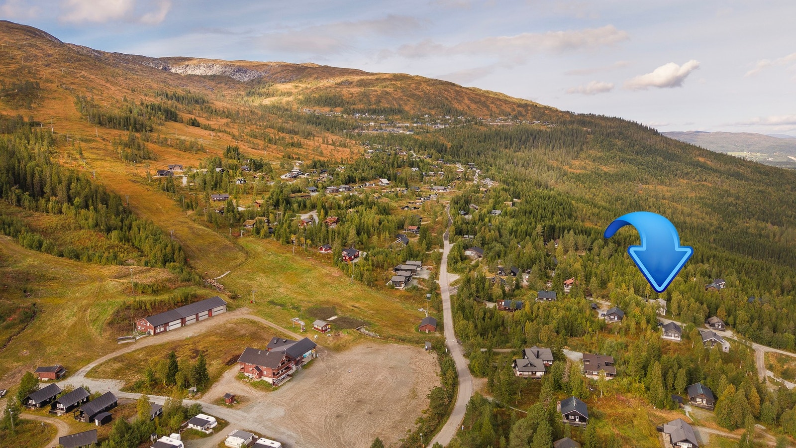 Nærhet til attraktivt alpinanlegg og flotte skiløyper Galleribilde