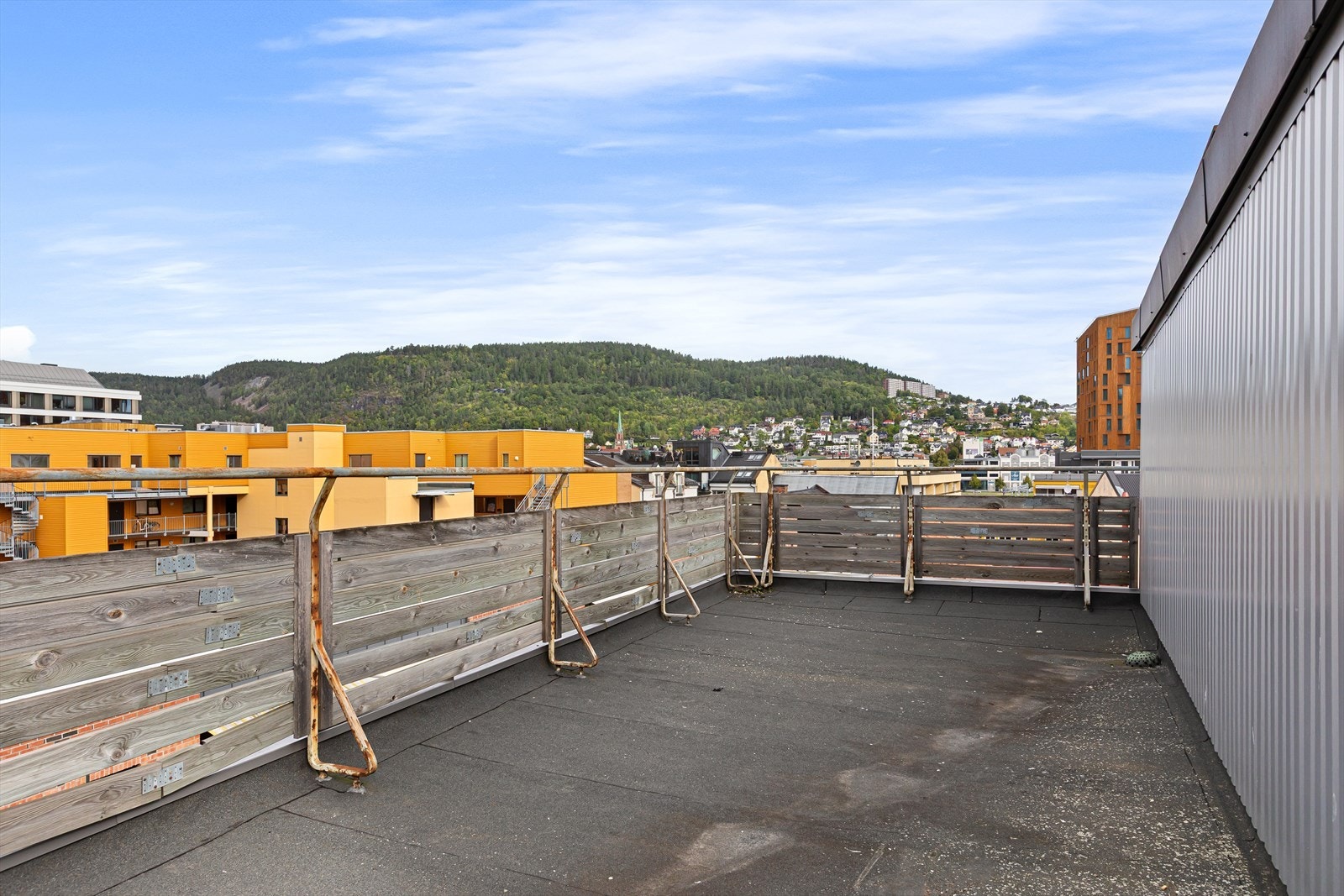 Felles takterrasse Galleribilde