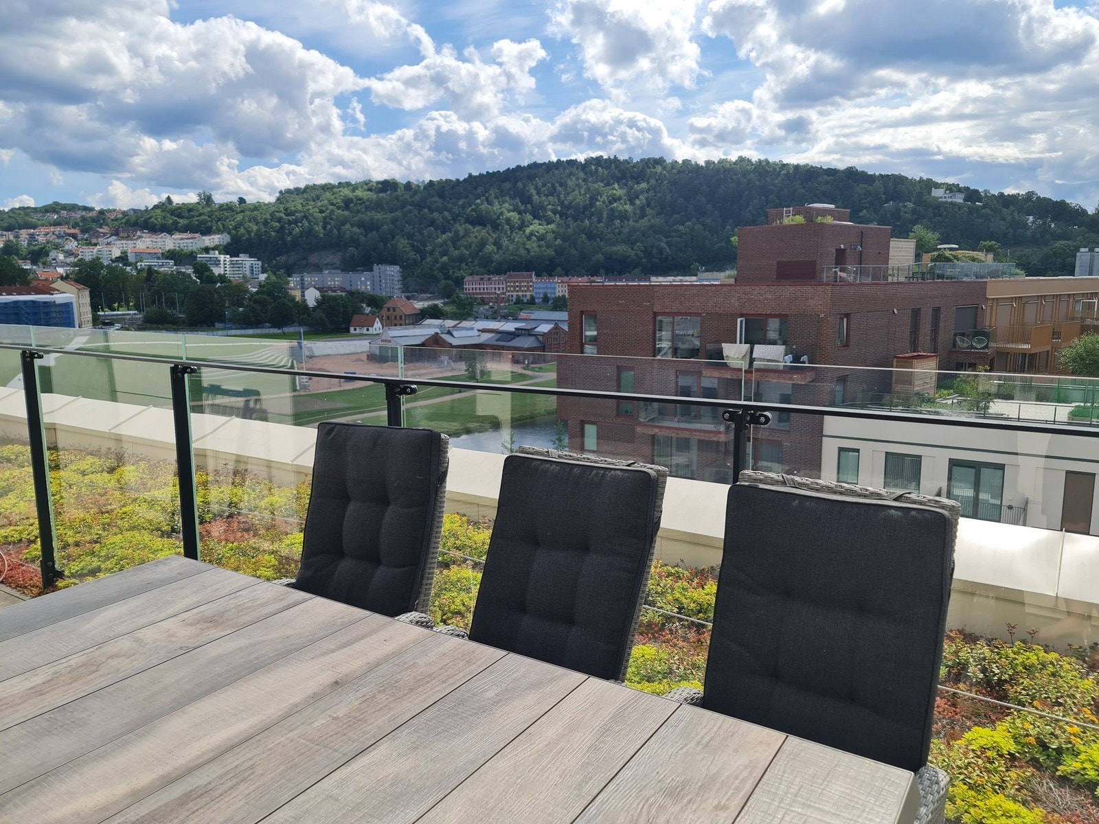 Flott utsikt mot Ekeberg. Galleribilde