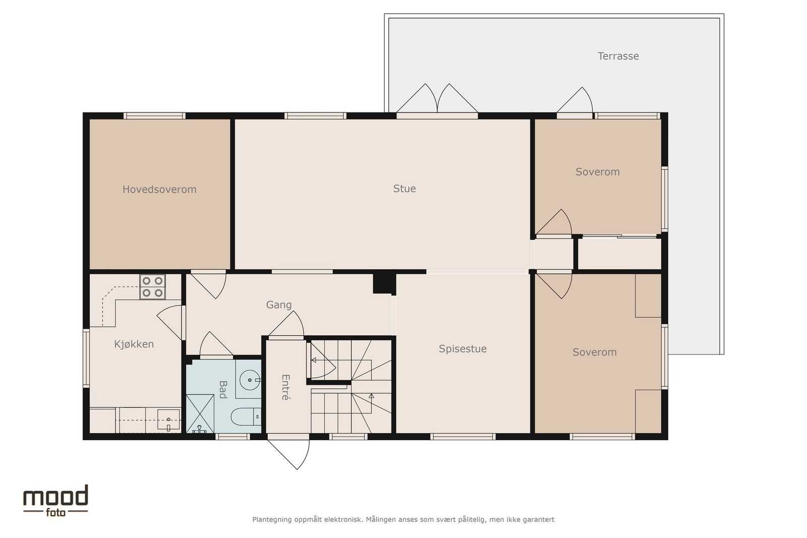 ASK Eiendomsmegling - Plantegning 2. etasje Galleribilde