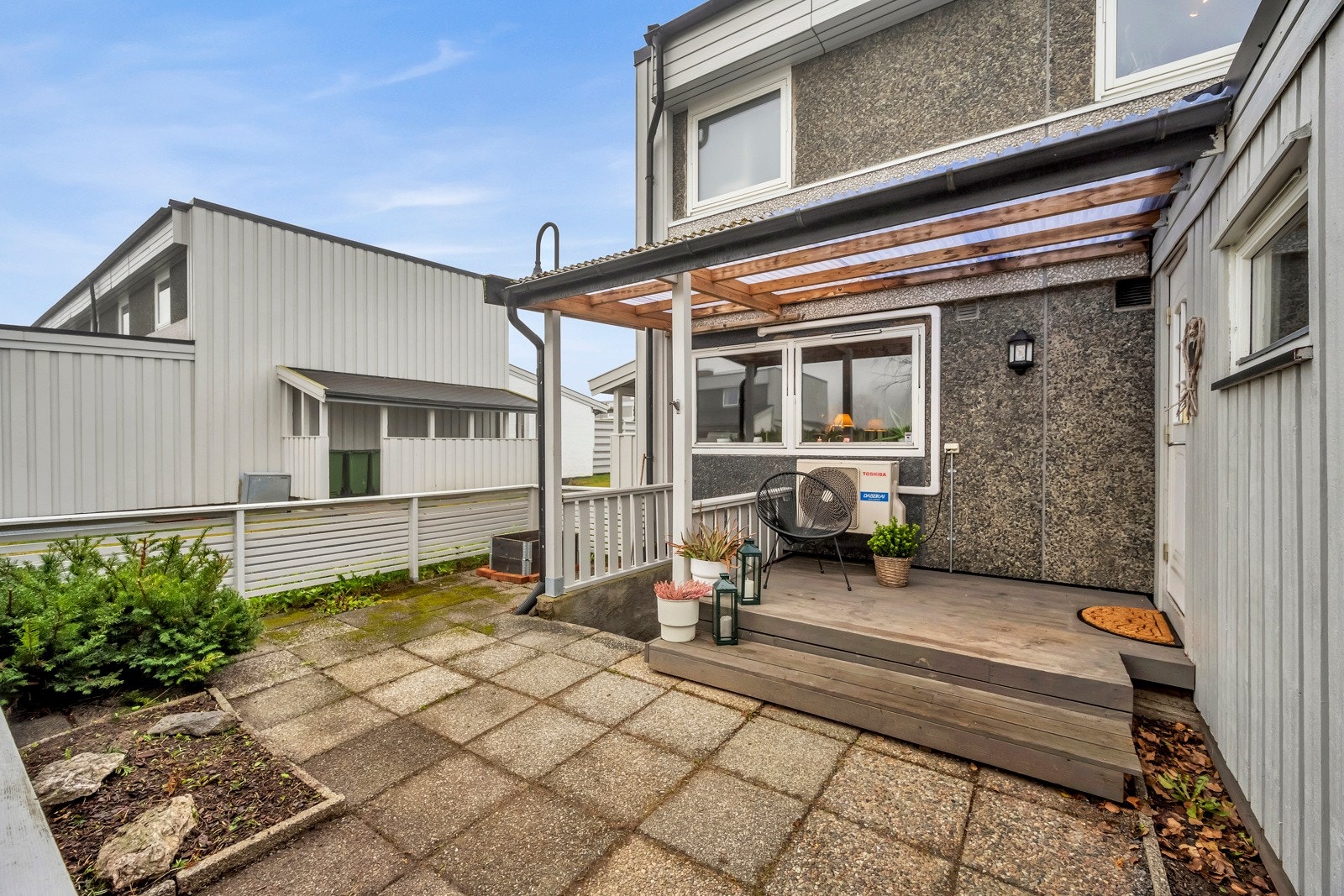 koselig inngangsparti. Galleribilde