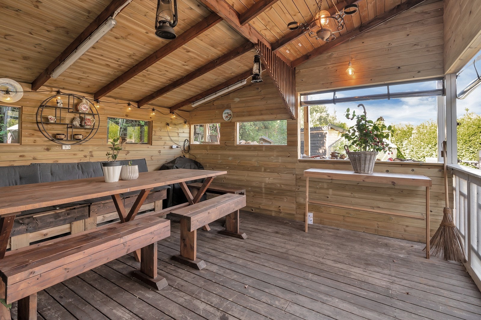 Hyggelig utestue Galleribilde