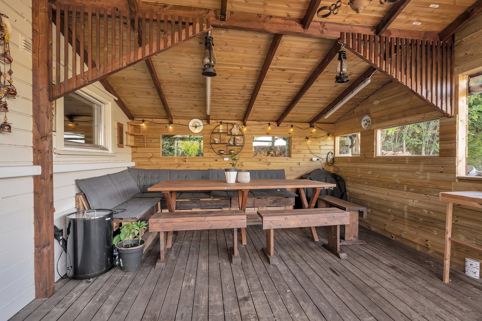 Hyggelig utestue Galleribilde