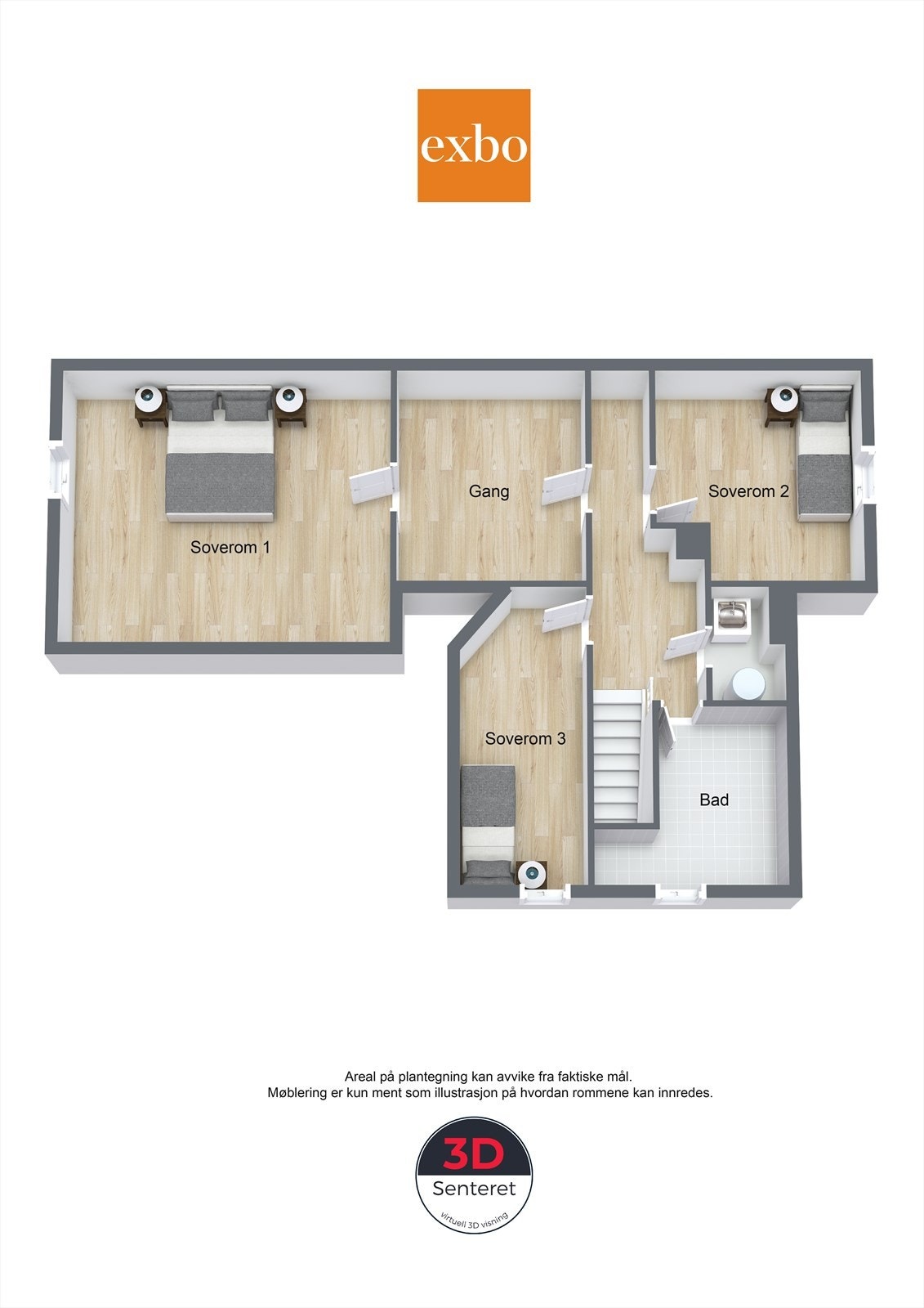 Plan loft Galleribilde