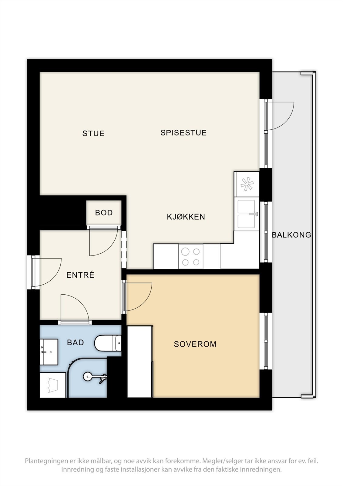 Plantegning. Galleribilde