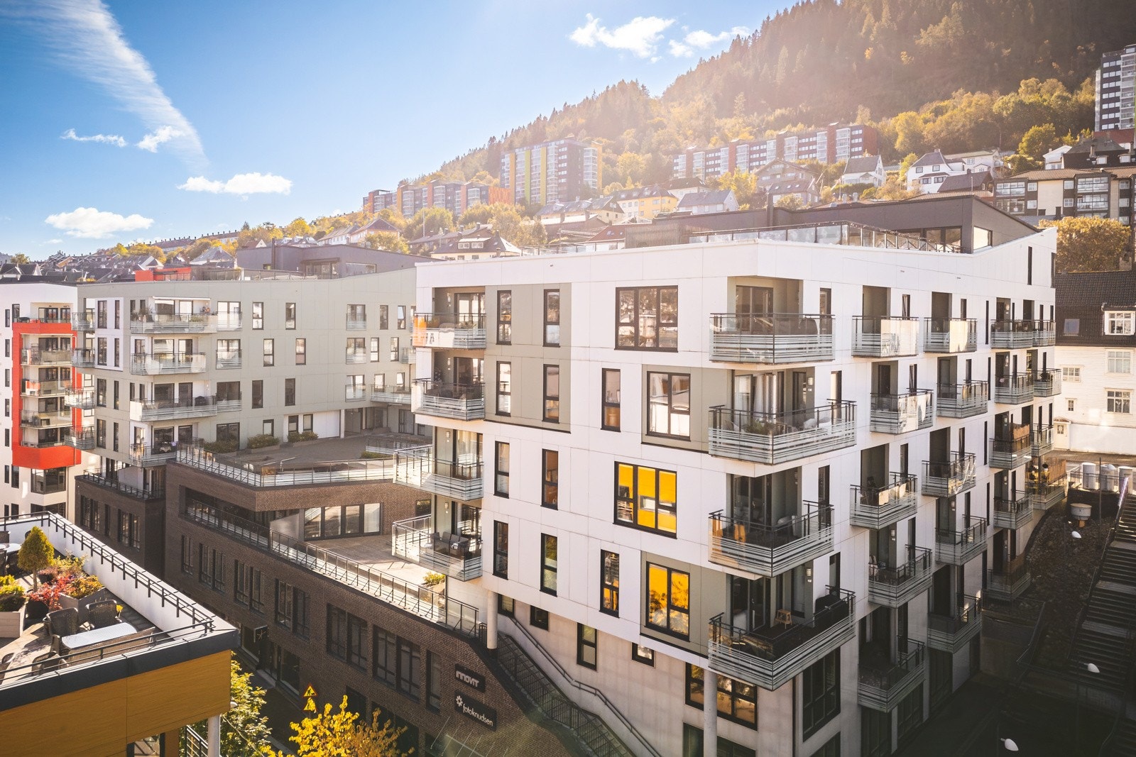 - Leiligheten ligger fint til i 6.etasje - Galleribilde