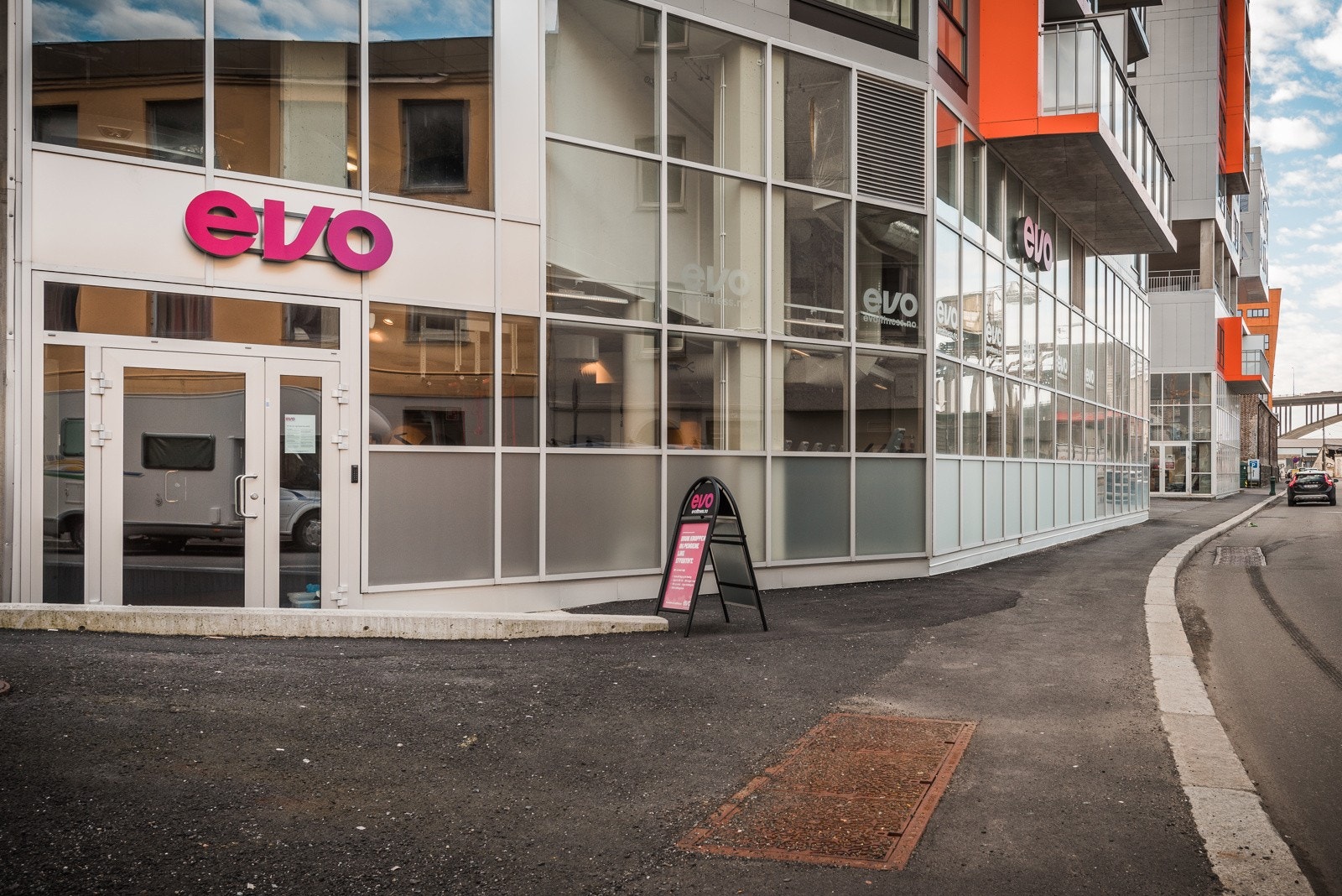 - Evo er et av flere treningssenter i umiddelbar nærhet - Galleribilde