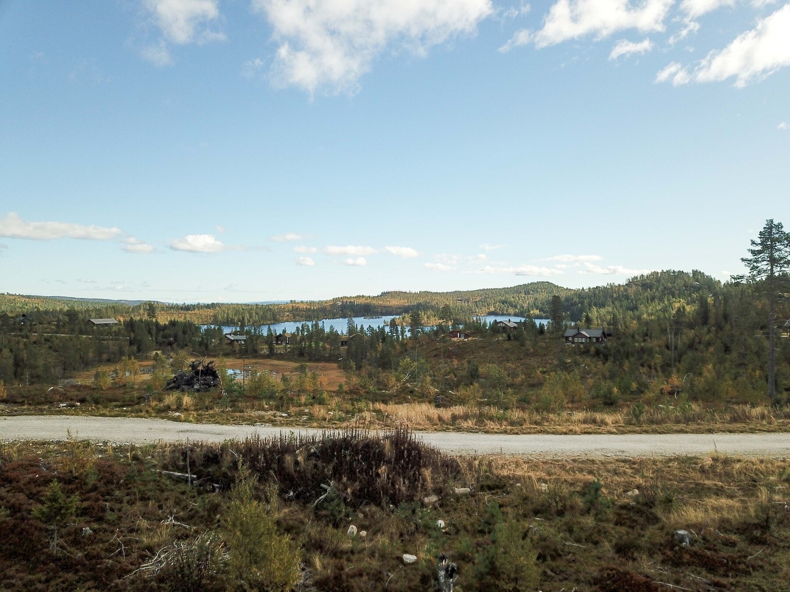 Utsikt mot øst fra tomtene Galleribilde