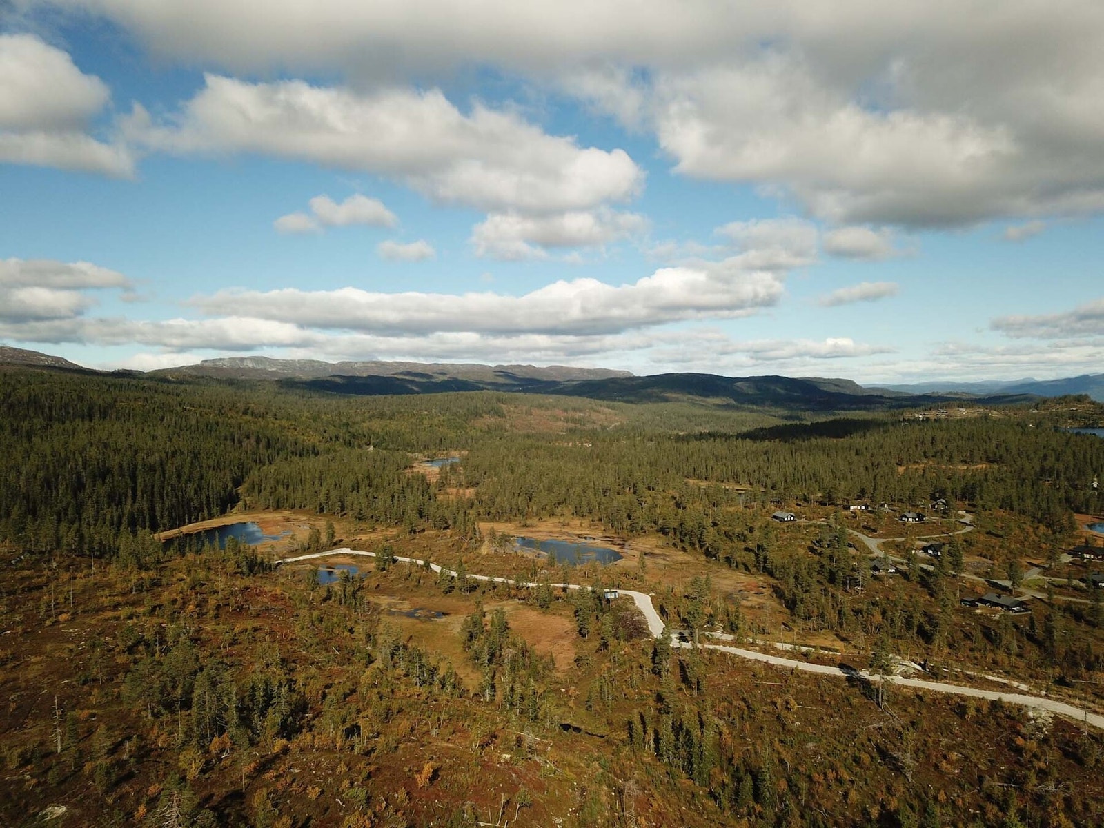 Utsikt mot nordvest Galleribilde