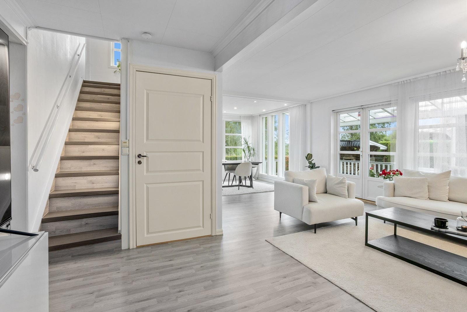 Trappen opp til 2. etasje Galleribilde