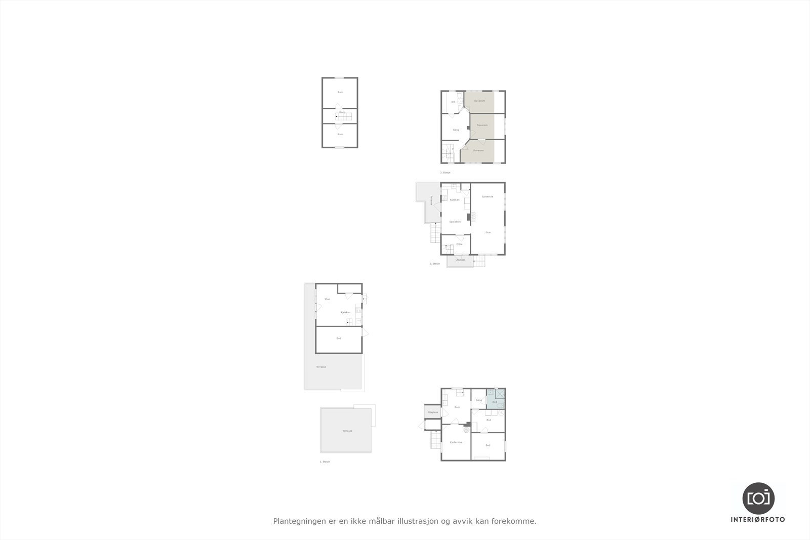 Plantegninger Galleribilde