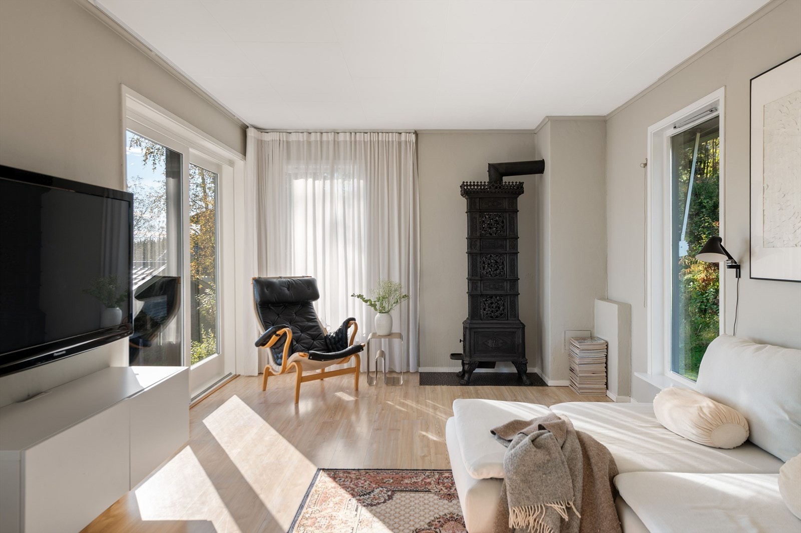 TV-stue Galleribilde