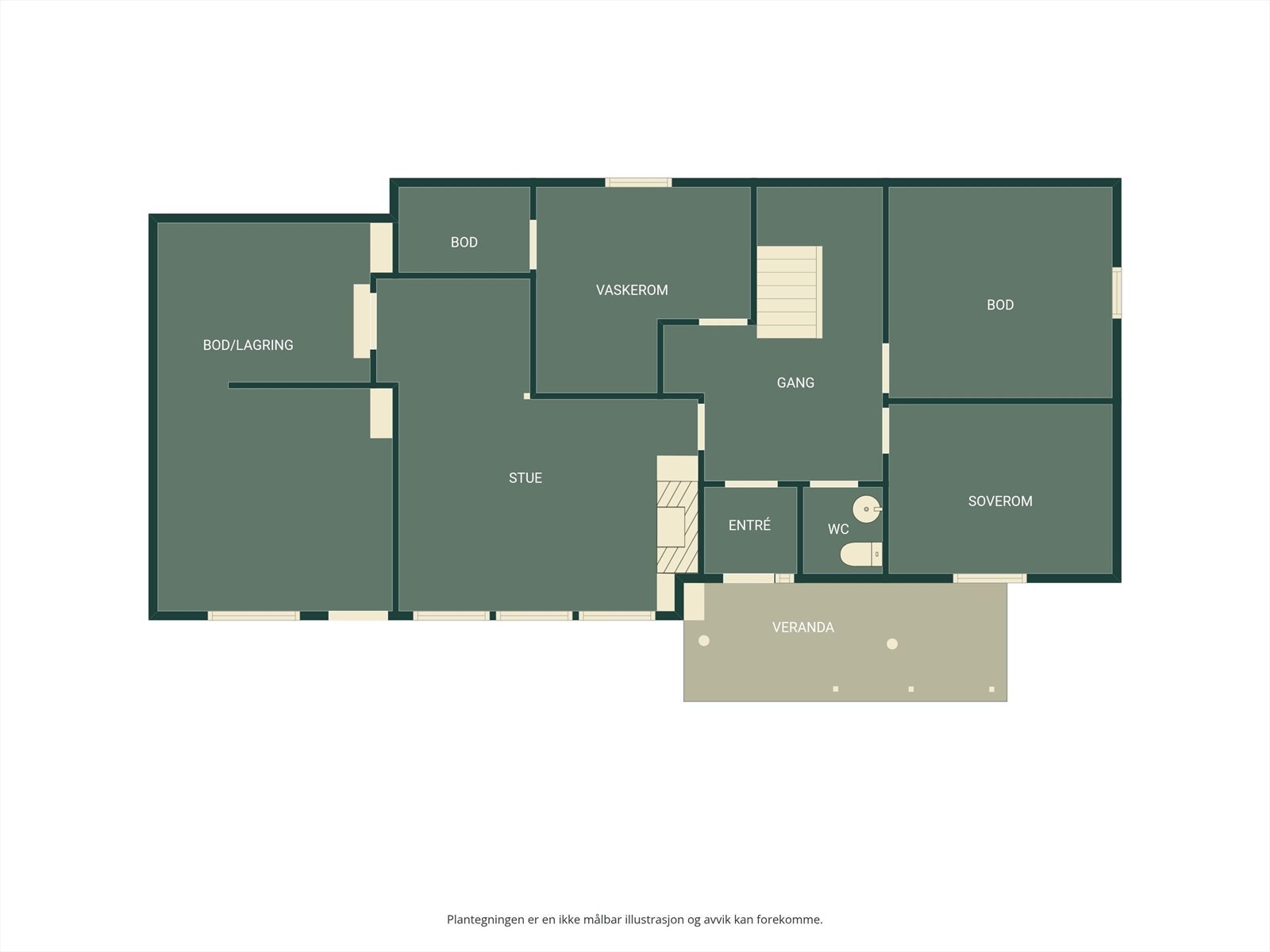 Underetasje Galleribilde