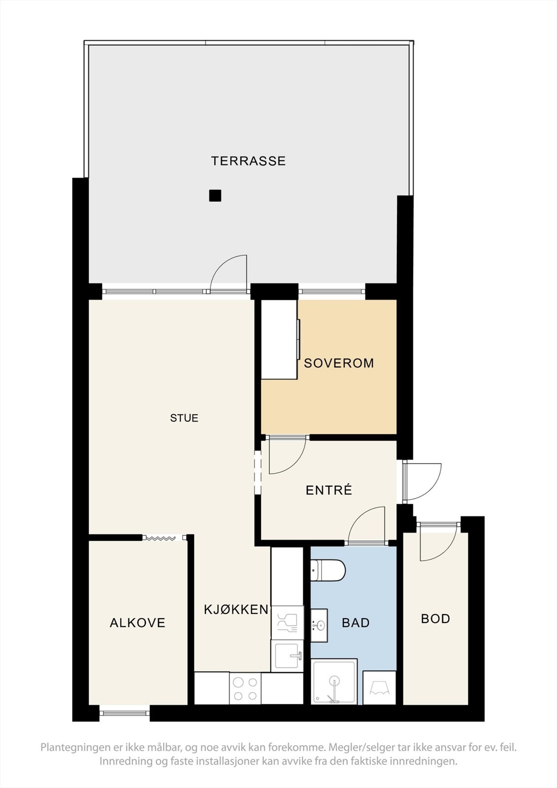 Plantegning. Galleribilde