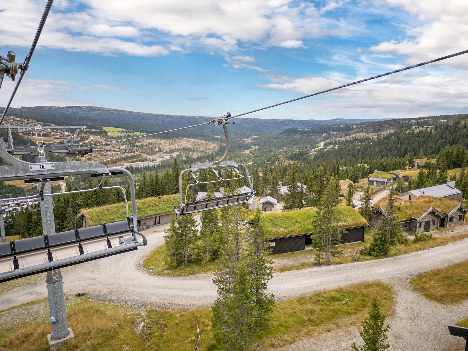 100% ski inn/ut! Galleribilde