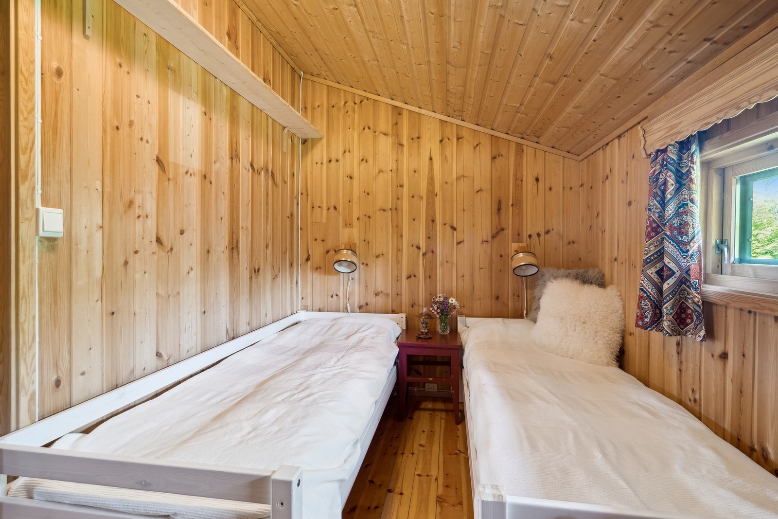 Soverom nr 4, her er det plass til enkeltsenger - ideelt for barn eller gjester. Galleribilde