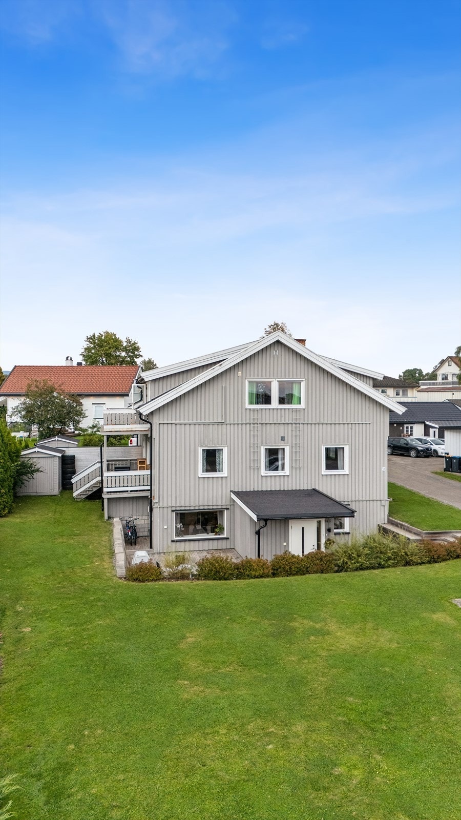 Området byr på gode turmuligheter med nærhet til skog og mark. Galleribilde