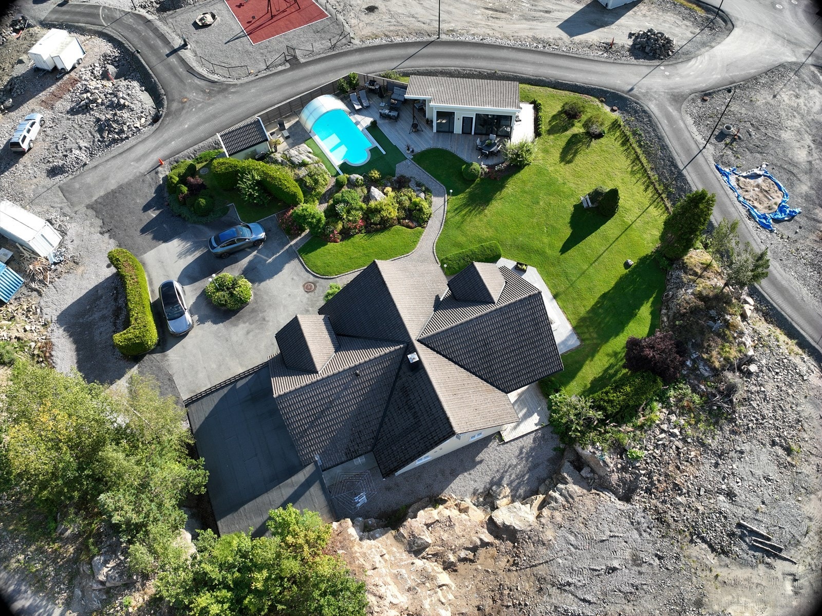 Dronefoto Galleribilde