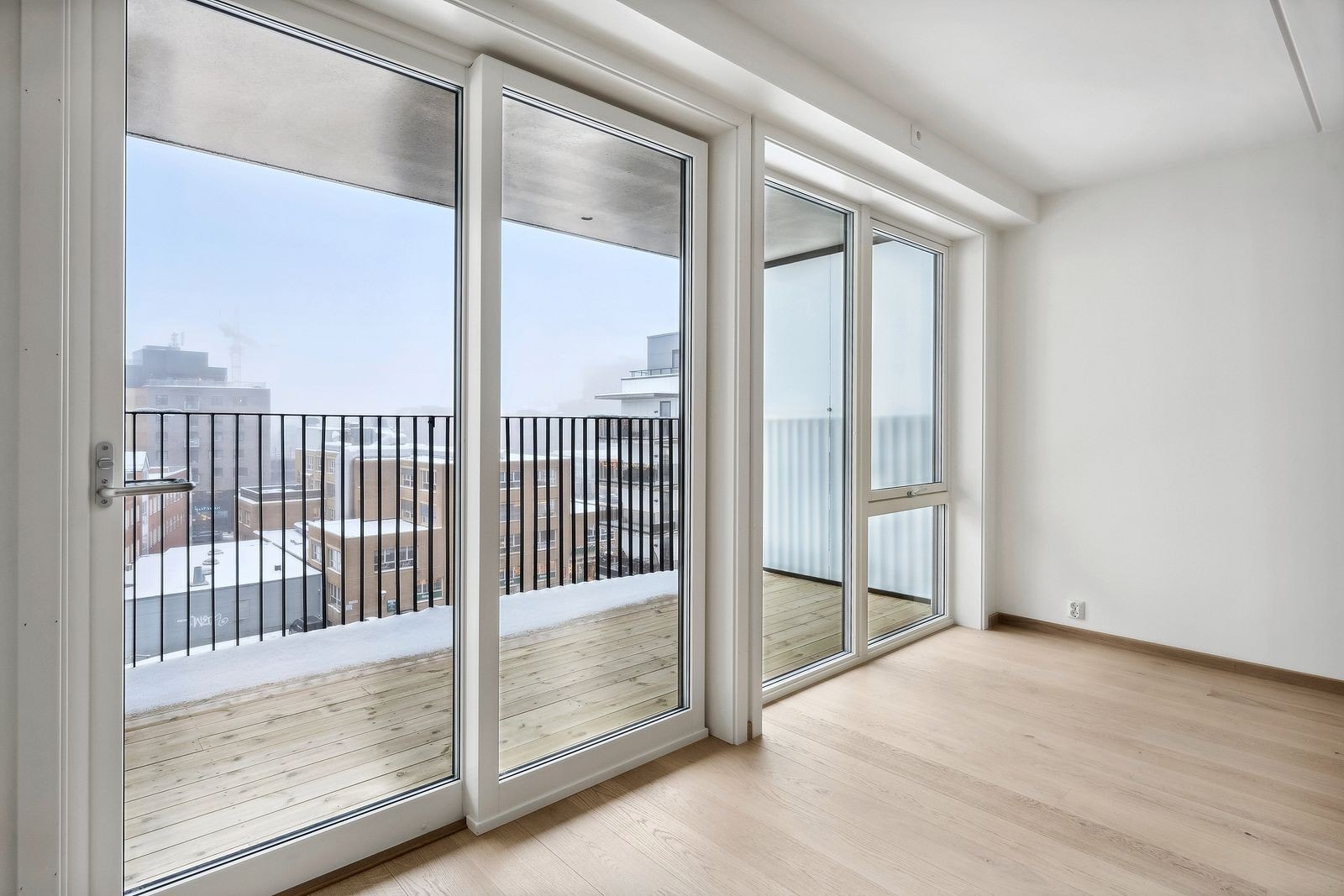 Boligen ligger usjenerende til i 6. etasje Galleribilde