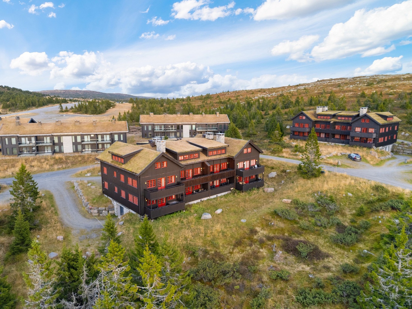 Om vinteren kan man spenne på seg skiene ved utgangsdøren og benytte seg av det fantastiske løypenettet. Galleribilde