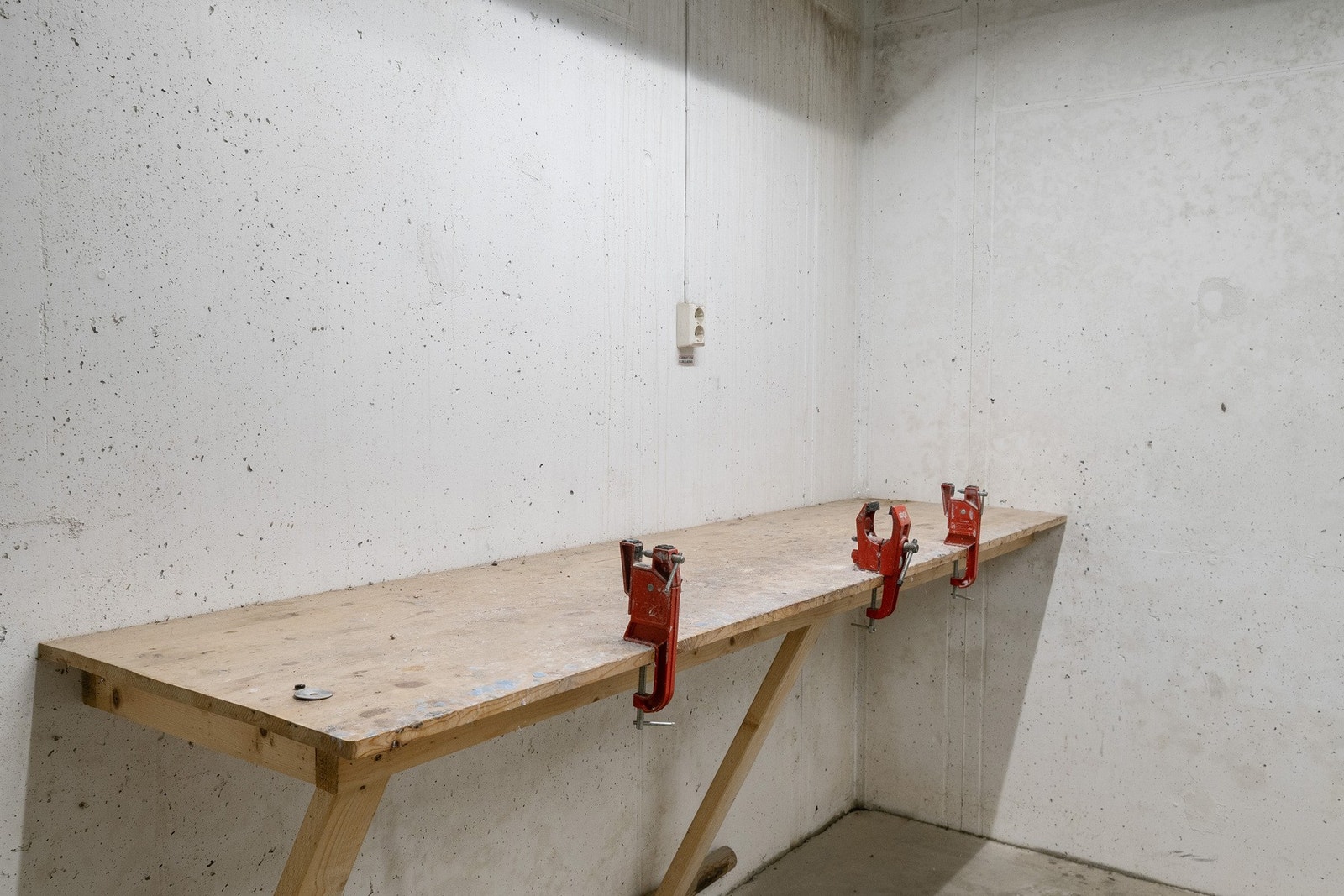 Felles smøreplass i felles garasjeanlegg. Galleribilde