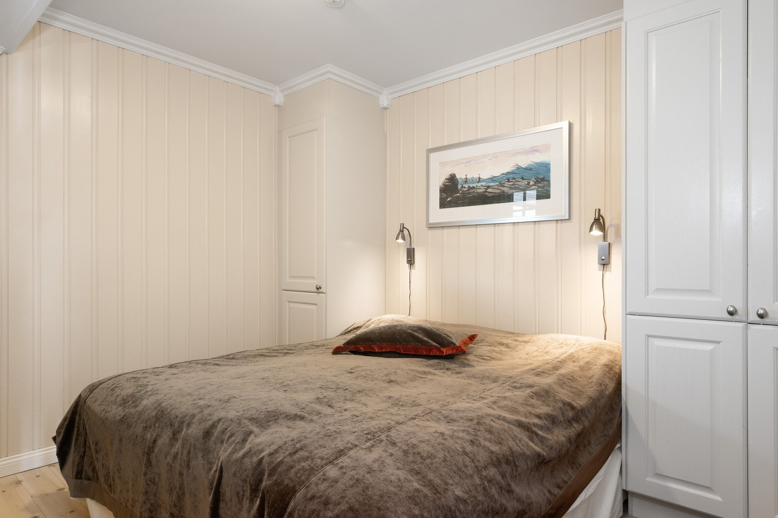 Leiligheten har to gode soverom. Galleribilde