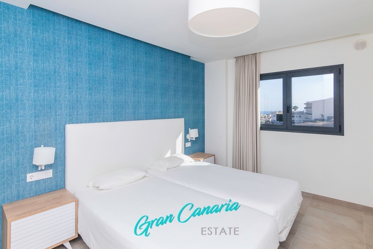 Nydelig lyst soverom Galleribilde