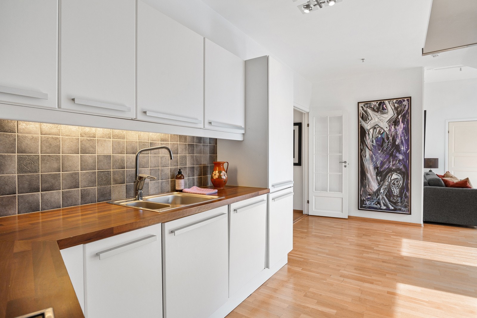 Alle hvitevarer er integrert i innredningen Galleribilde