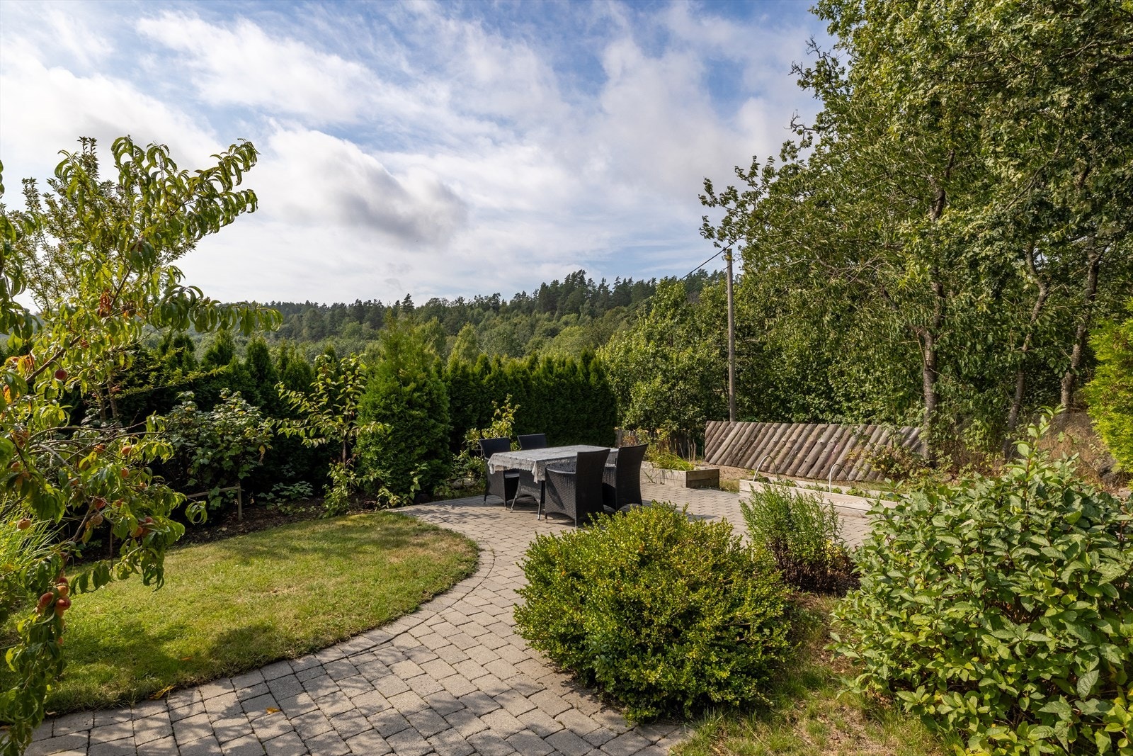 Perfekt sted for grillmiddager og lange sommerkvelder Galleribilde