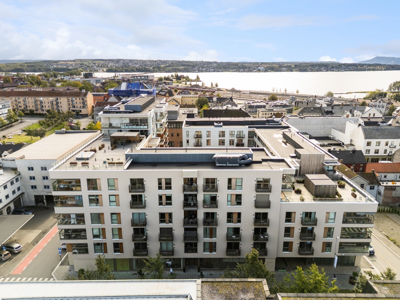 Dronefoto Galleribilde