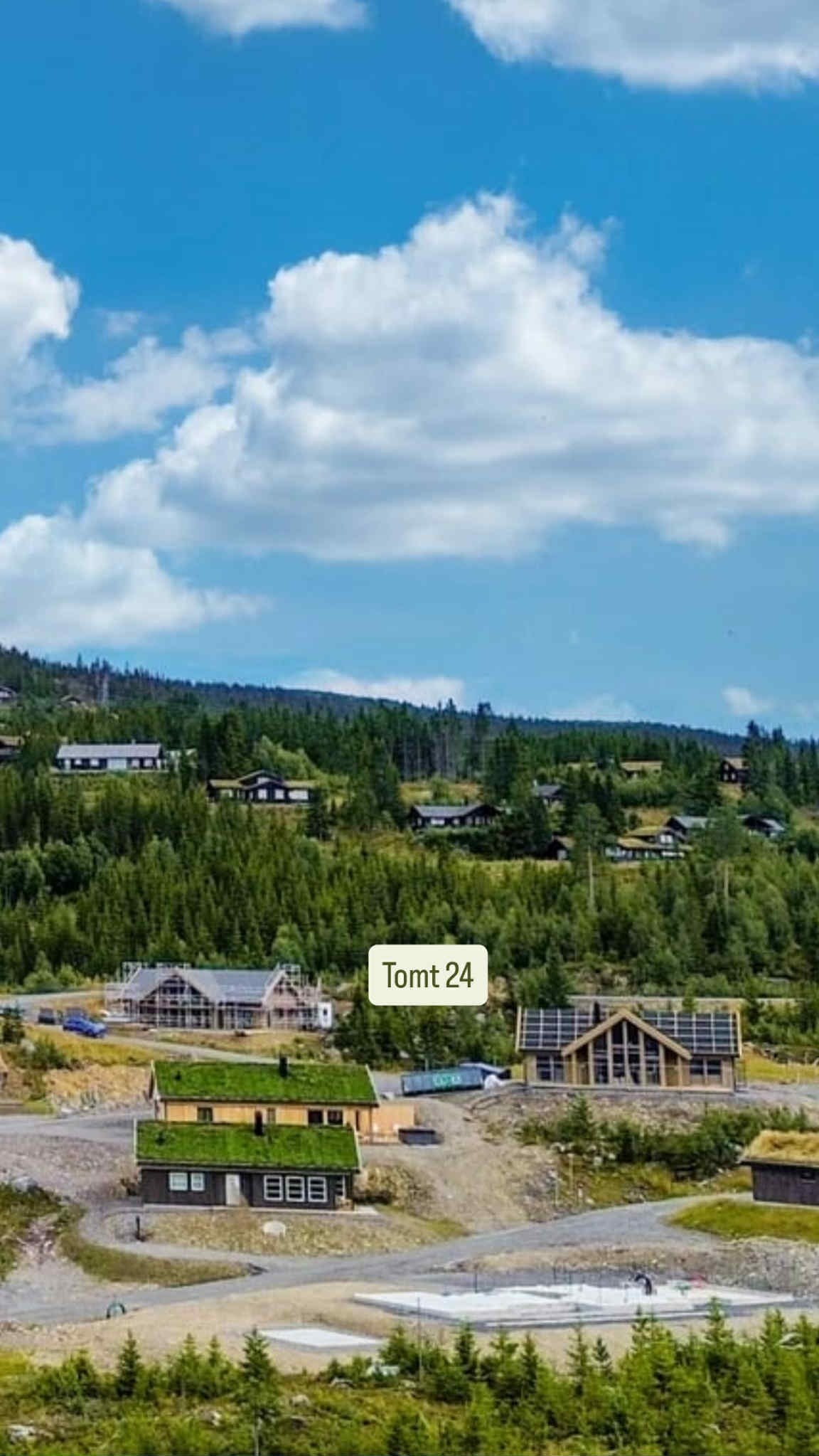 Haugaskogen 24.Flott tomt øverst i Storsteinlia Galleribilde