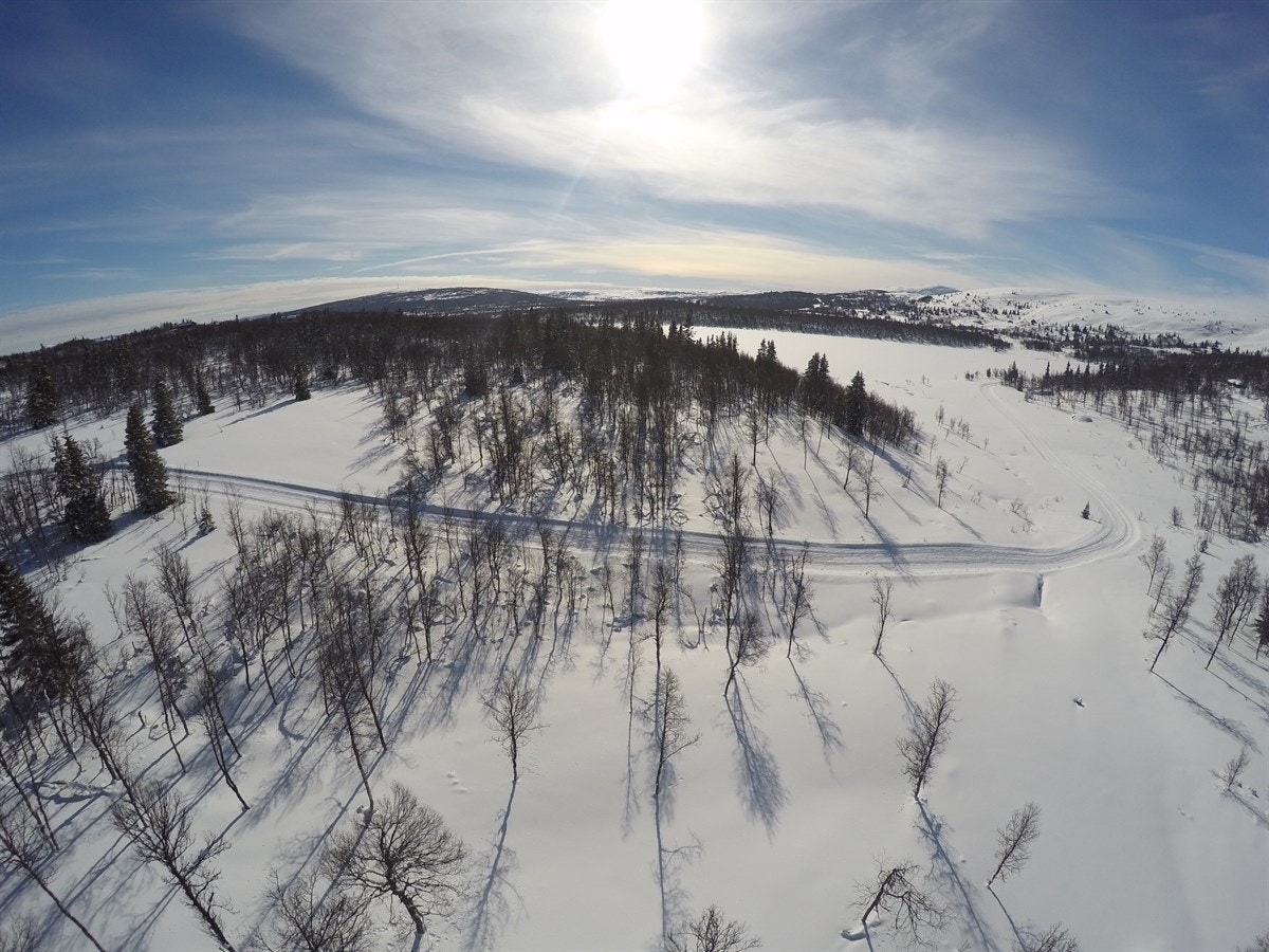 Det er ca 100 m til oppkjørte skiløyper som er koplet til et fantastisk løypenett fra Vaset til Vang. Muligheter for alpint på Vaset Skiheiser, og ca. 45 minutters kjøring til Beitostølen og Hemsedal. Galleribilde