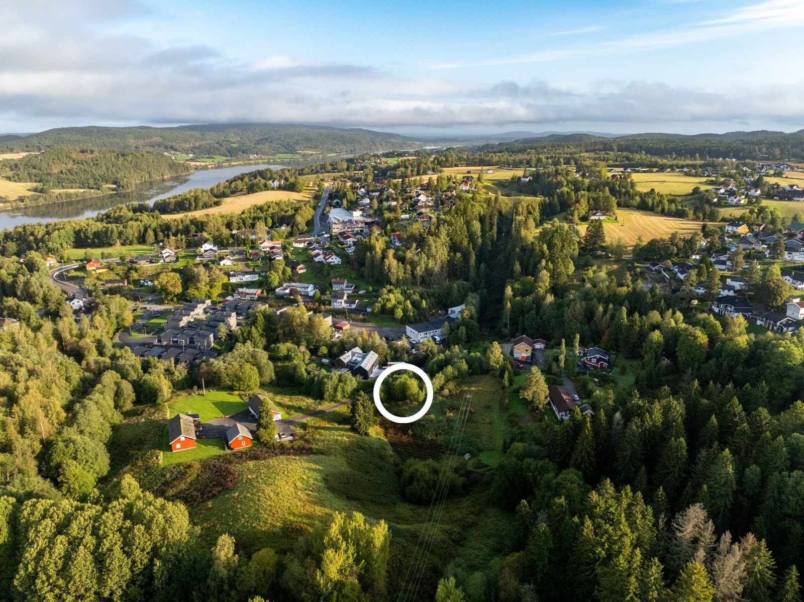 Boligtomt på 977,6 kvm og 20% BYA. Galleribilde