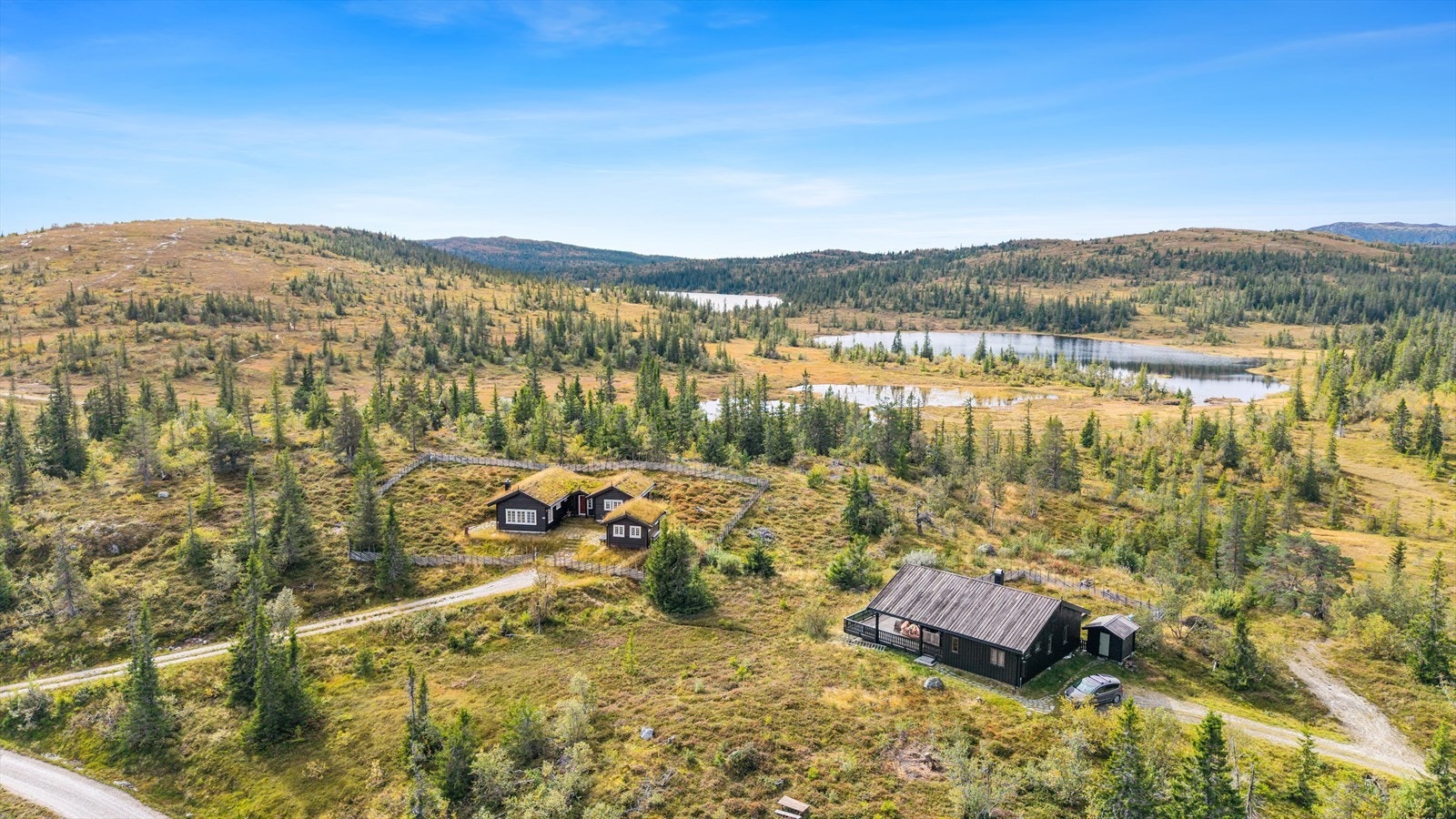 Turområder i umiddelbar nærhet og kort avstand til skiløyper om vinteren, hvor man blant annet kan gå på ski til Veggli fjellstue eller Veggli skisenter. Galleribilde