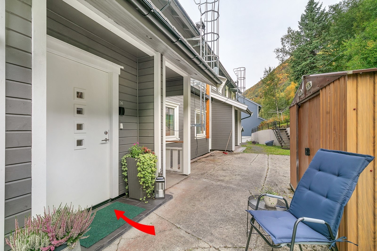 Inngangsparti Galleribilde